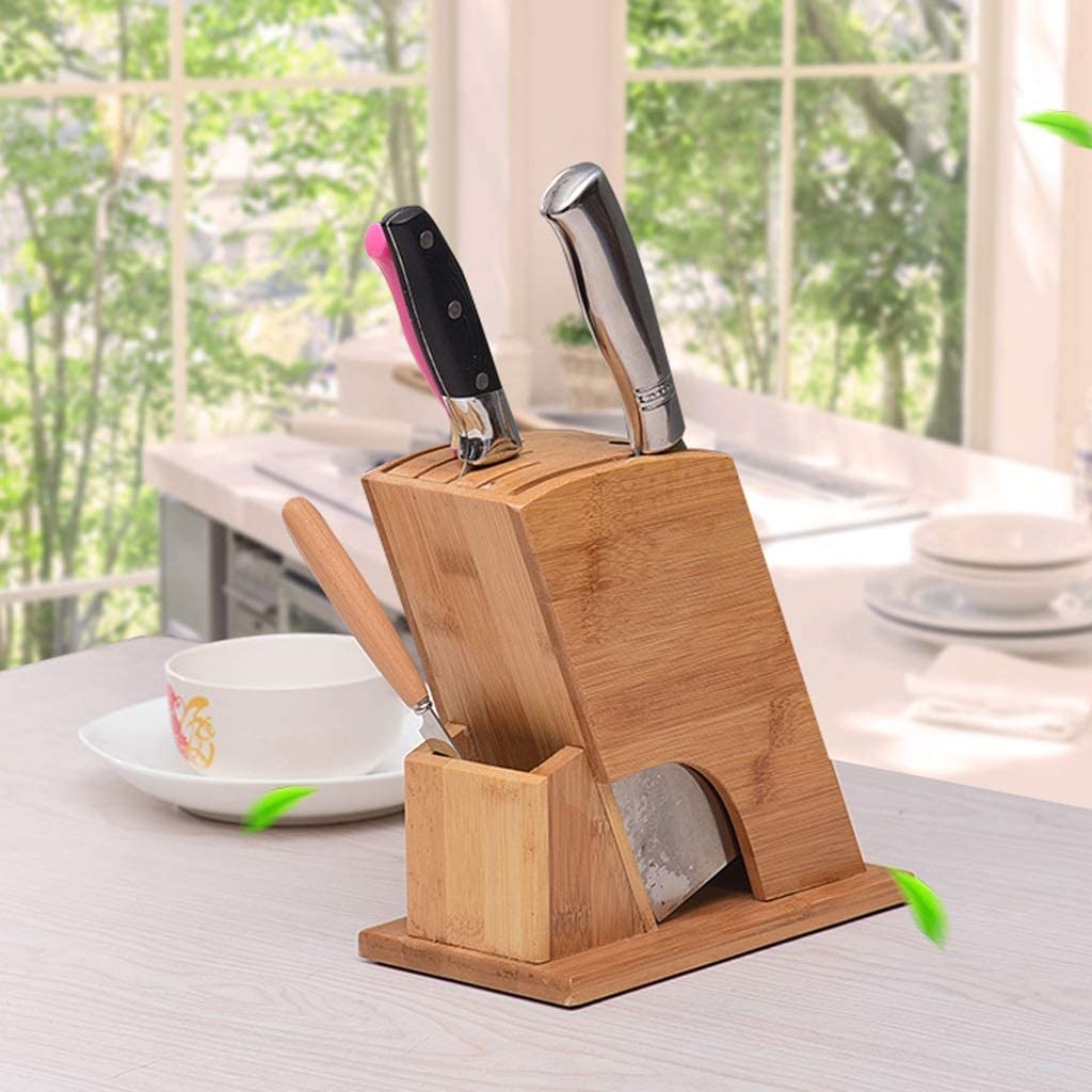Amazon | 包丁収納 包丁スタンド 包丁立て バンブーナイフホルダー