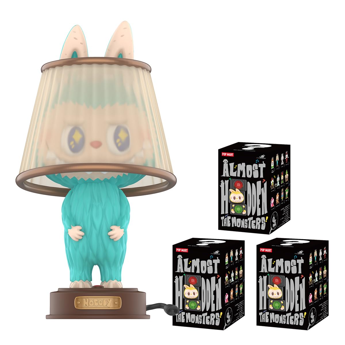 Amazon | POP MART HE MONSTERS Almost Hidden シリーズ【3ピース