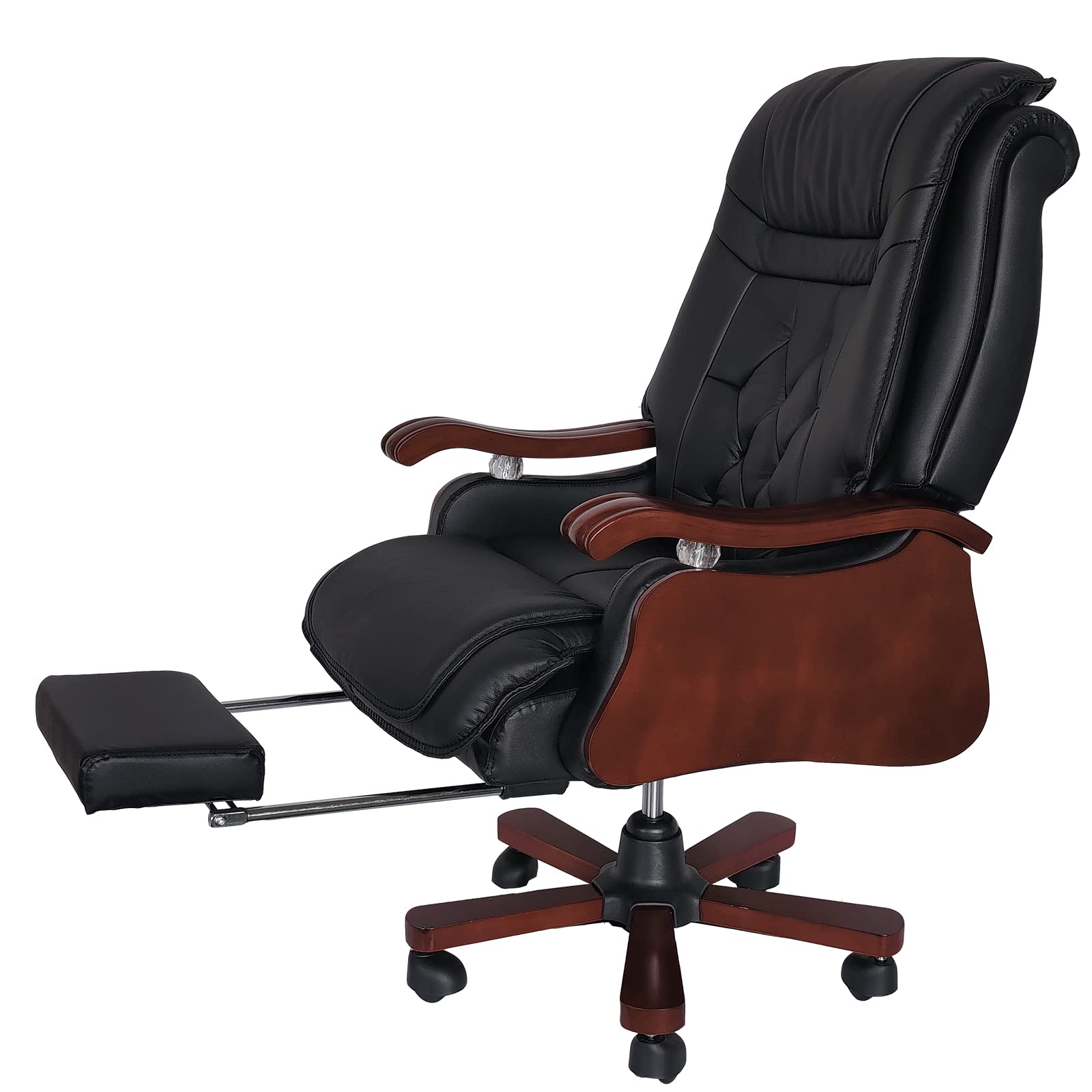 Amazon｜kaitou エグゼクティブチェア 社長椅子 高級 リクライニング