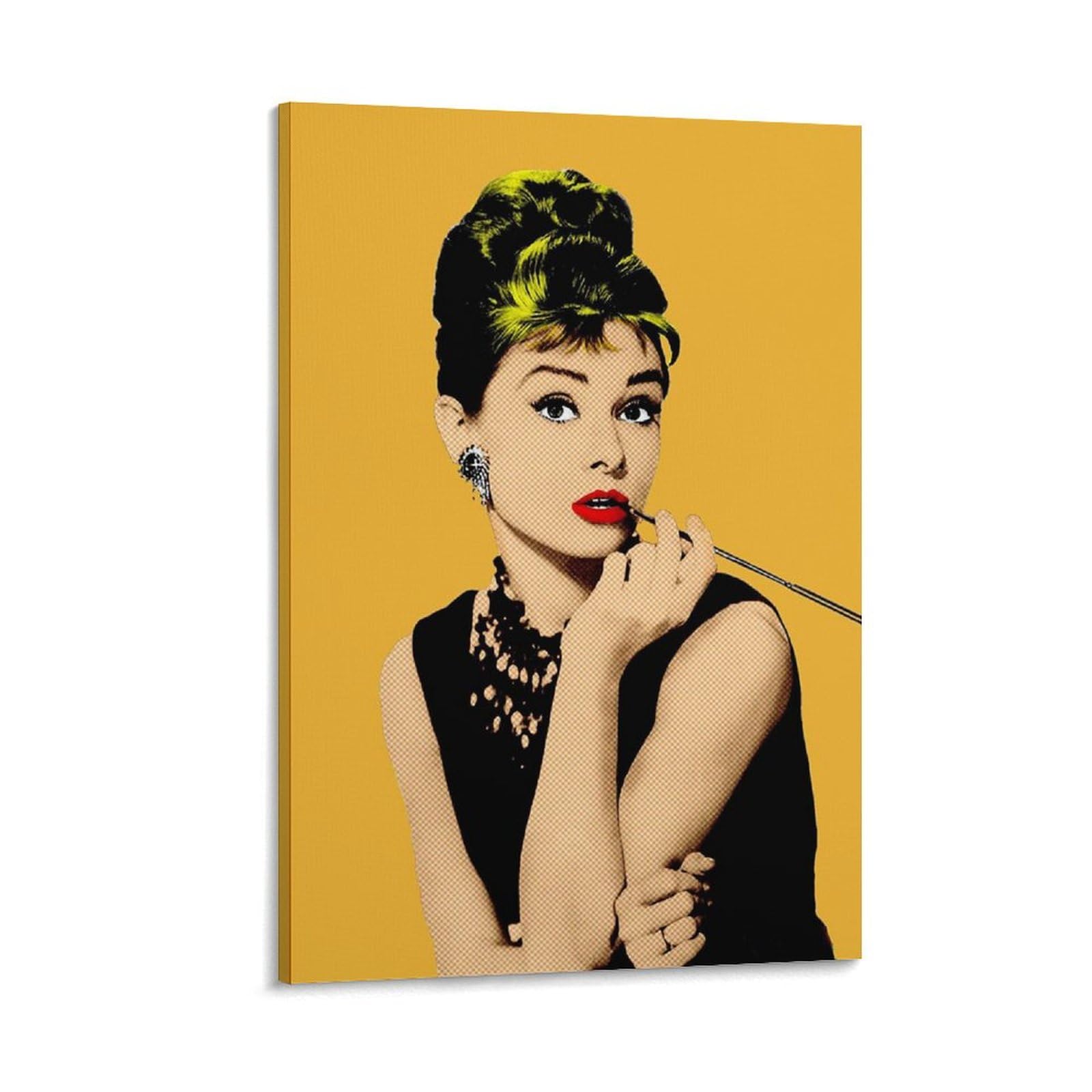 Amazon.co.jp: オードリーヘップバーン 描きました ポスター プリント