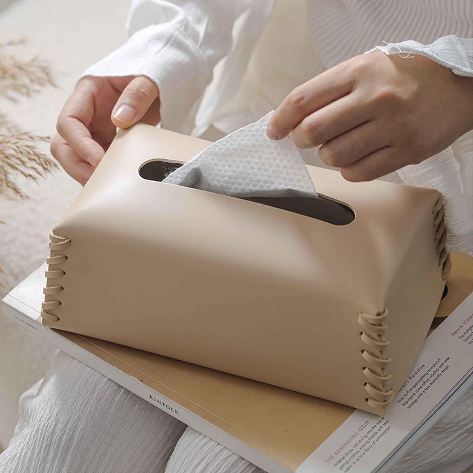 Amazon｜ティッシュケースおしゃれティッシュボックステッシュケース