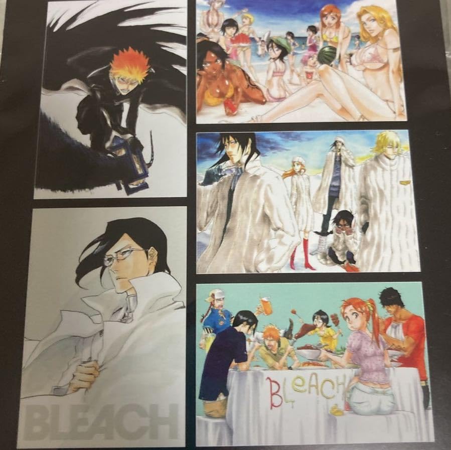 Amazon.co.jp: コンプ BLEACH EX 原画展 ブリーチ ポストカード5枚