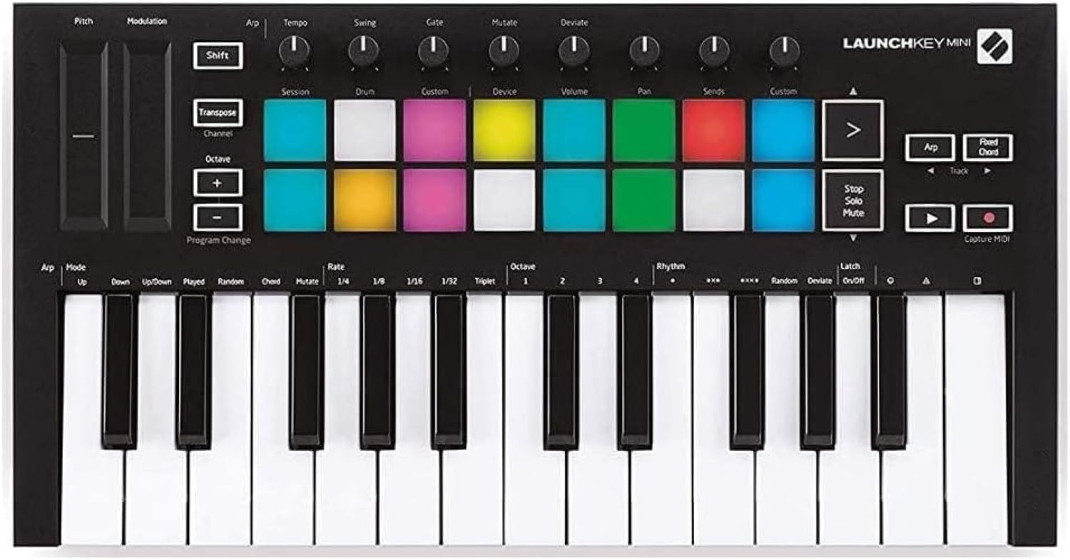 Amazon | novation LAUNCHKEY MINI MK3 MIDIキーボード コントローラー