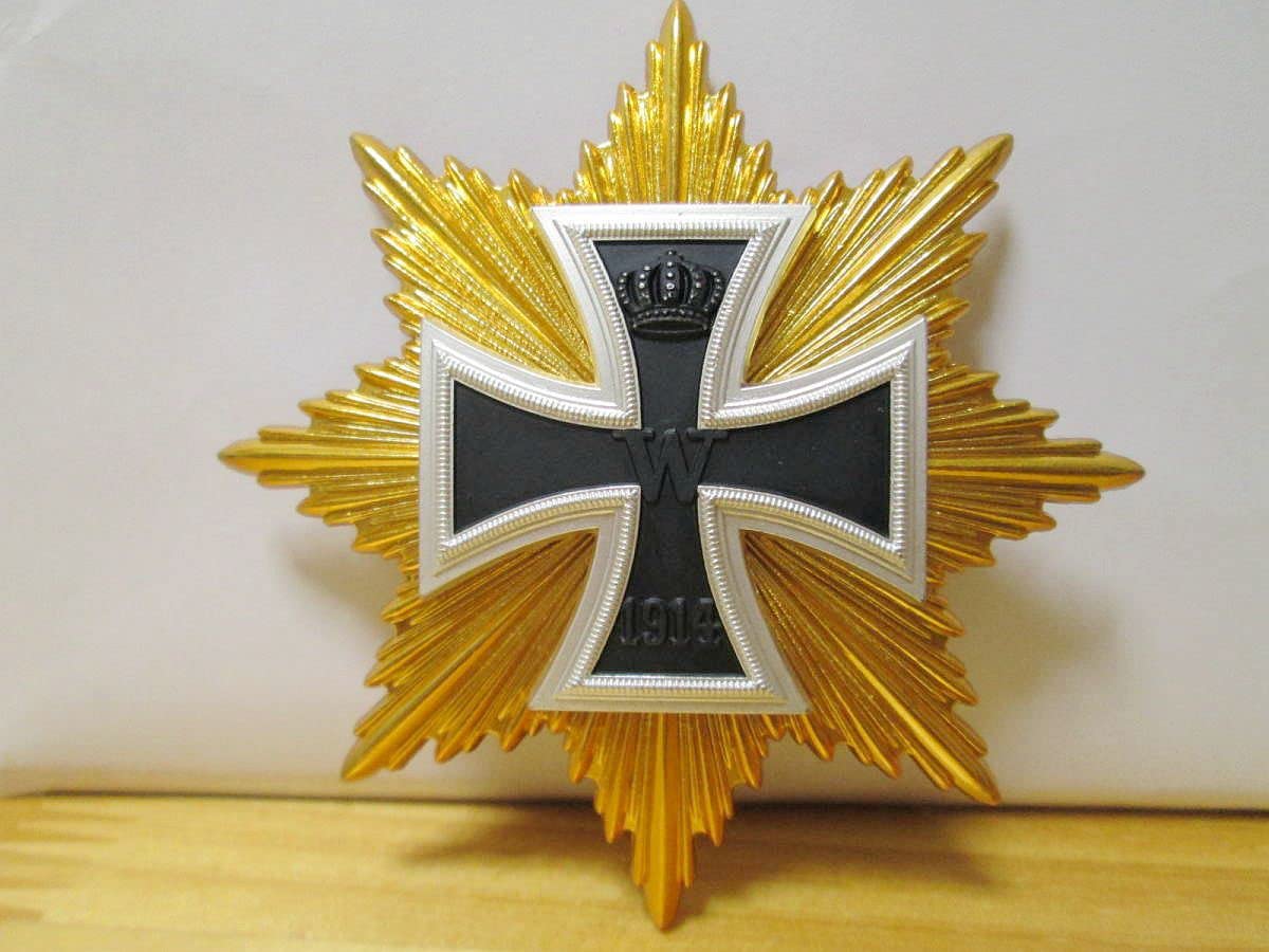 Amazon.co.jp: 大鉄十字勲章 1914 ドイツ軍 WW1 レプリカ : おもちゃ