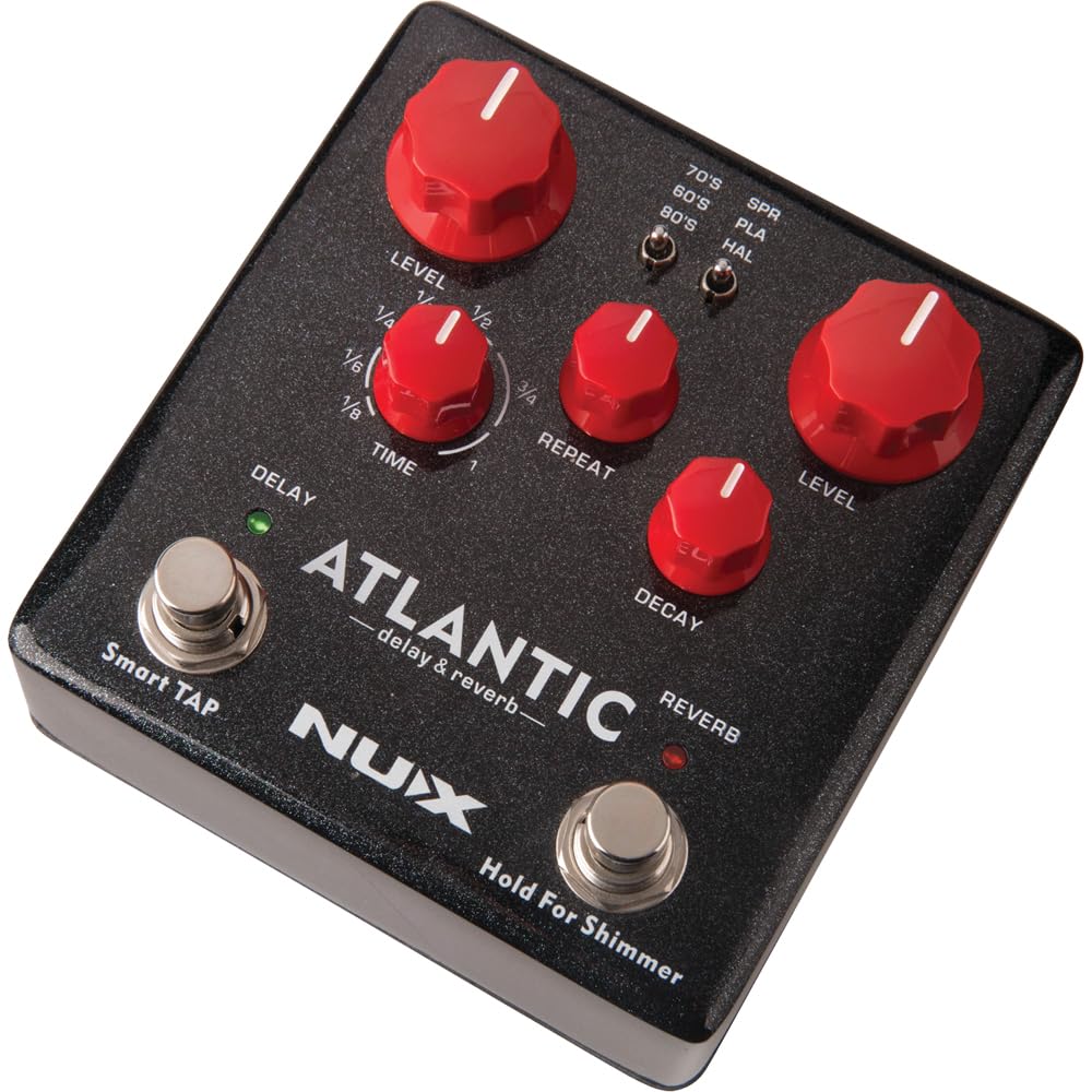 Amazon | NUX Atlantic Delay ＆ Reverb ギターエフェクター