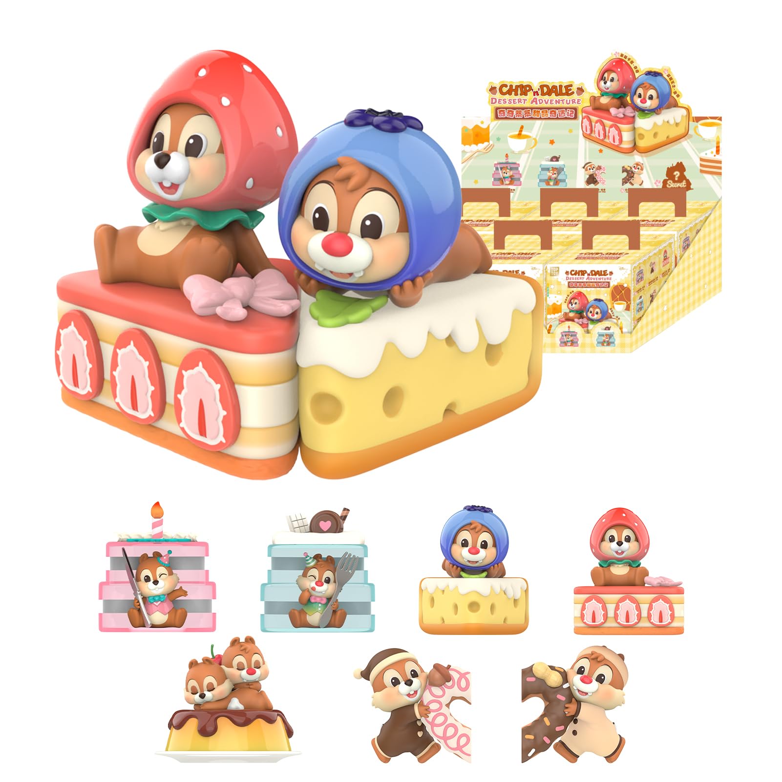 Amazon.co.jp: TOP TOY ディズニー(Disney)チップとデール・スイーツ大