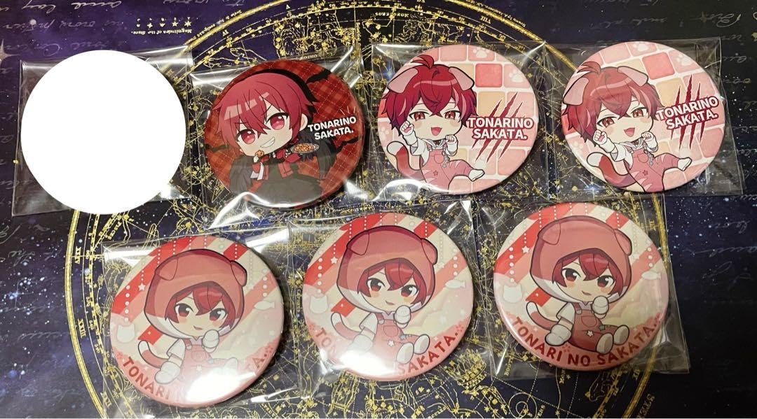 浦島坂田船 あほの坂田 となりの坂田 ハロパ 2023 猫等身 缶バッジ