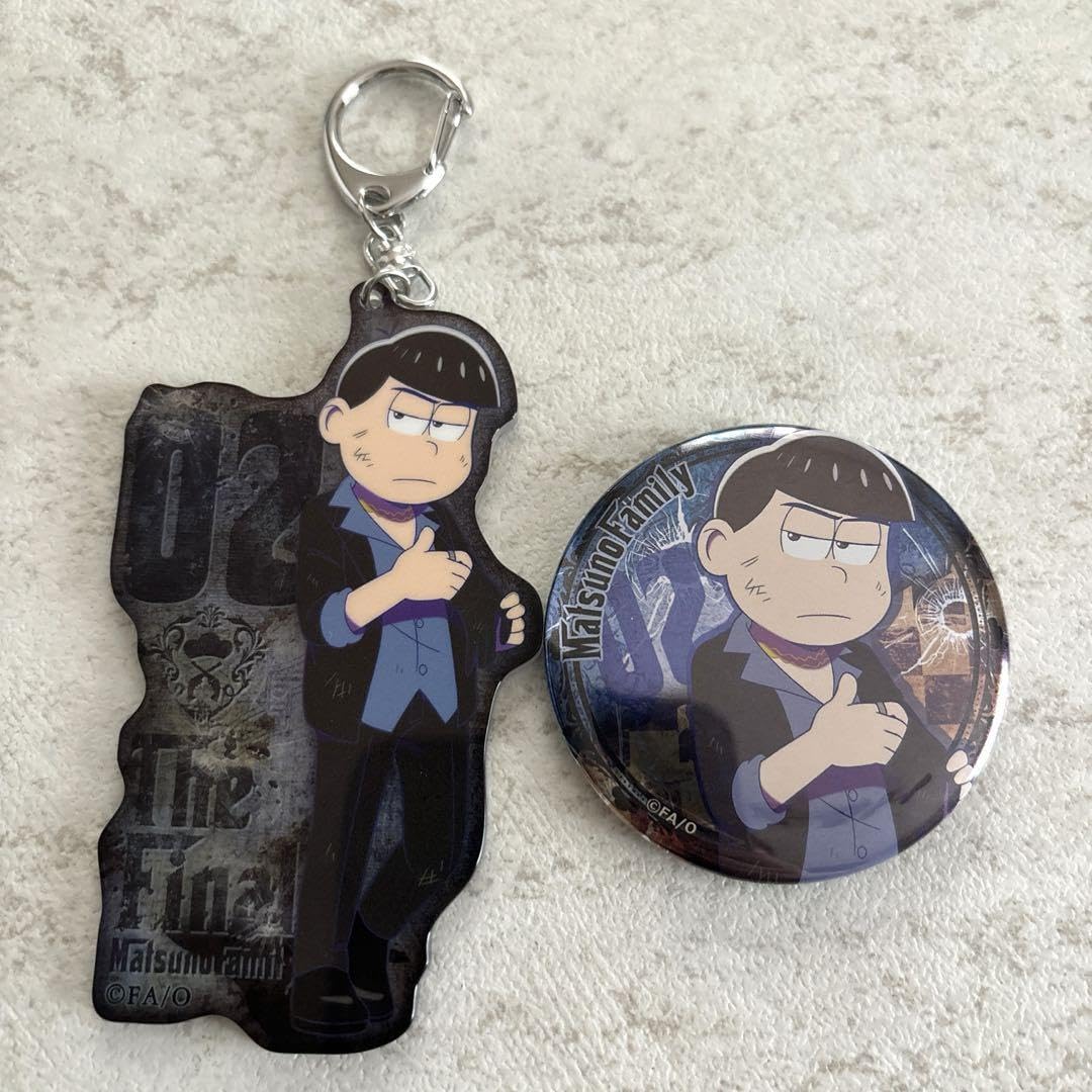 Amazon.co.jp: カラ松 マフィア アクキー 缶バッジ おそ松さん : おもちゃ