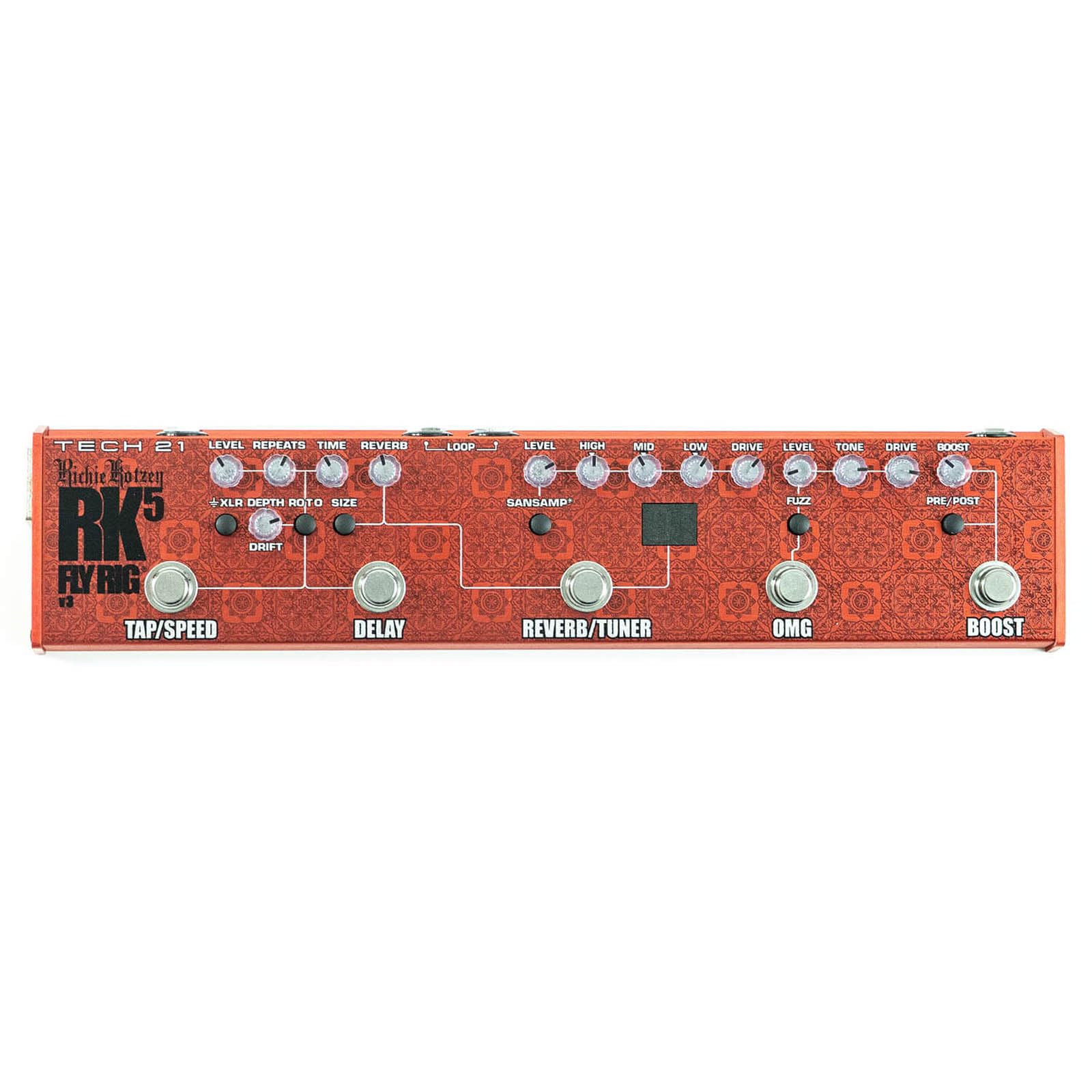 Amazon.com: Tech 21 Richie Kotzen RK5 Signature Fly Rig v3 Multi