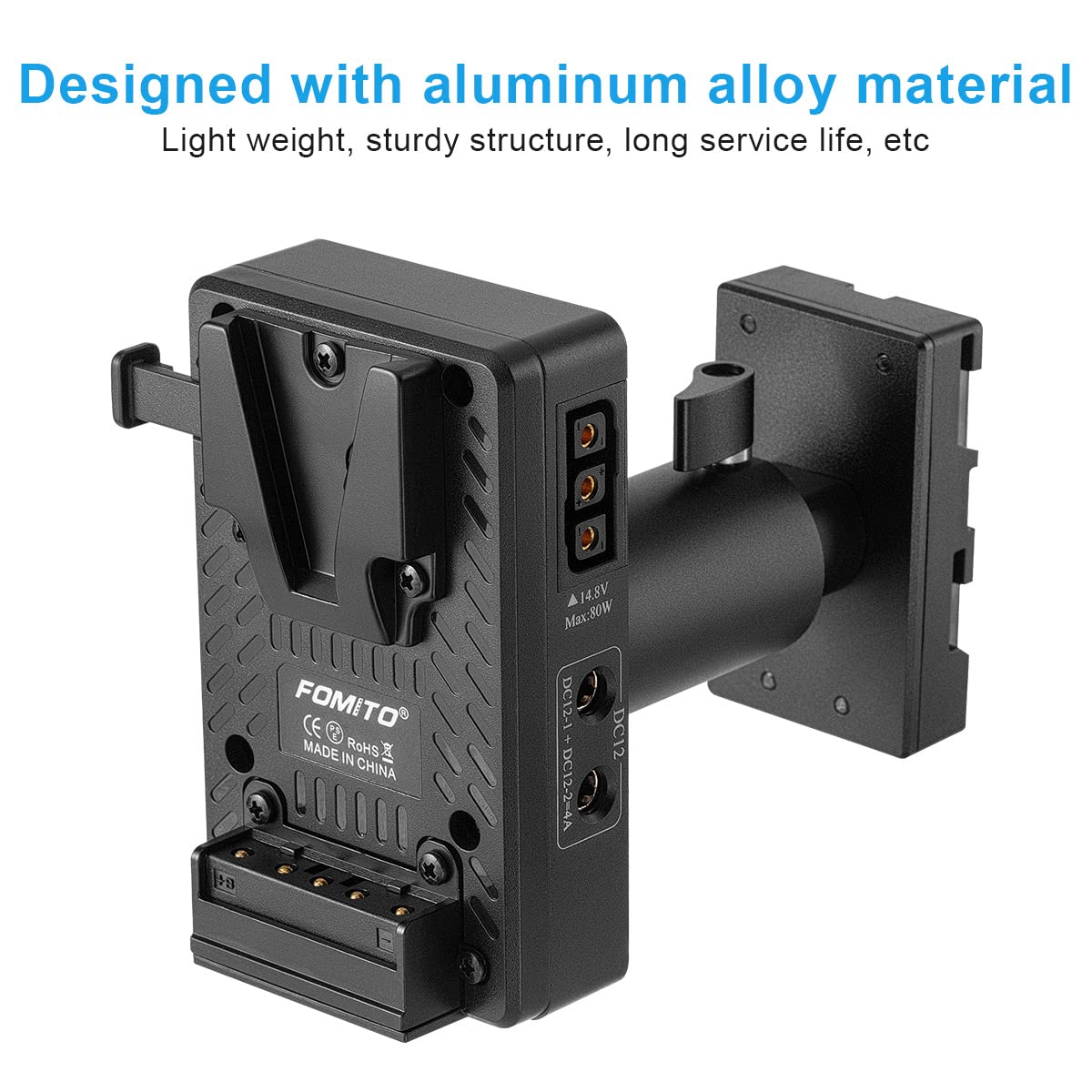 Amazon | FOMITO バッテリープレート電池アダプター V マウント