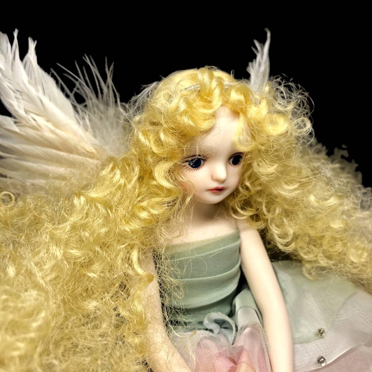 Amazon.co.jp: 若月まり子 虹の妖精人形 エルフィンフローリー ビスク