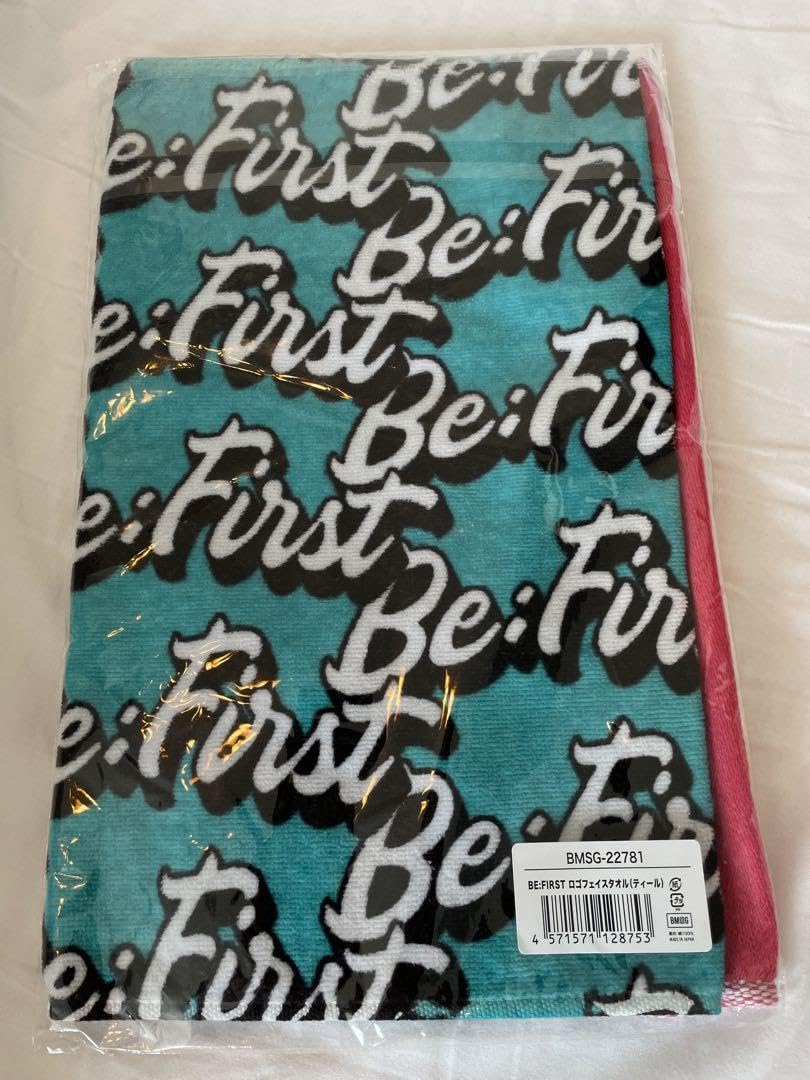 Amazon.co.jp: BE FIRST ロゴ フェイスタオル BMSG ビーファースト