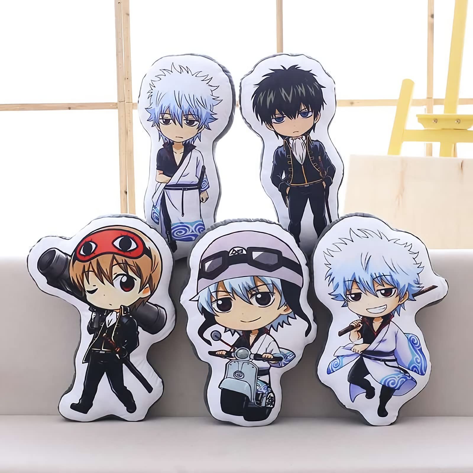 Amazon.co.jp: 銀魂 抱き枕 クッション ぬいぐるみ枕 坂田銀時 土方十