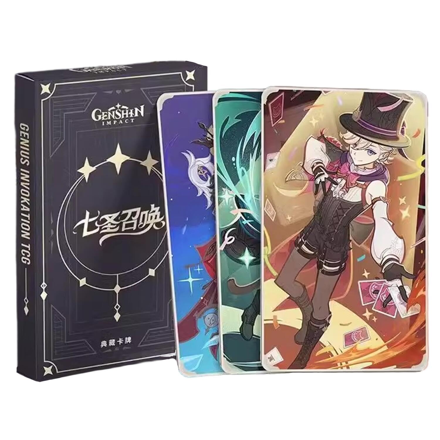 Amazon.co.jp: 七聖召喚 カード 原神 げんしん 最新バージョン4.4 全