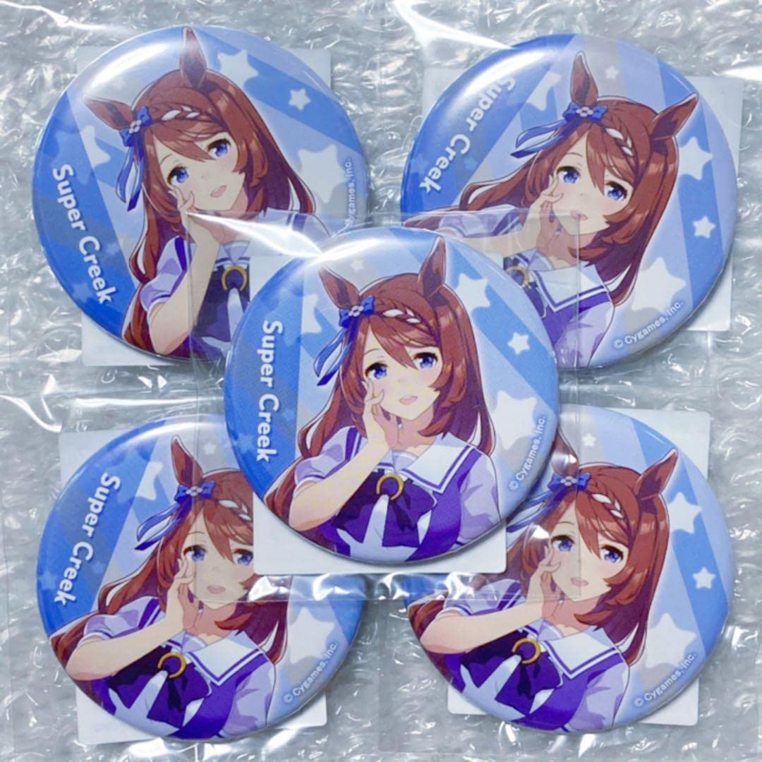 Amazon.co.jp: ウマ娘 4th 制服 缶バッジ スーパークリーク 5点セット