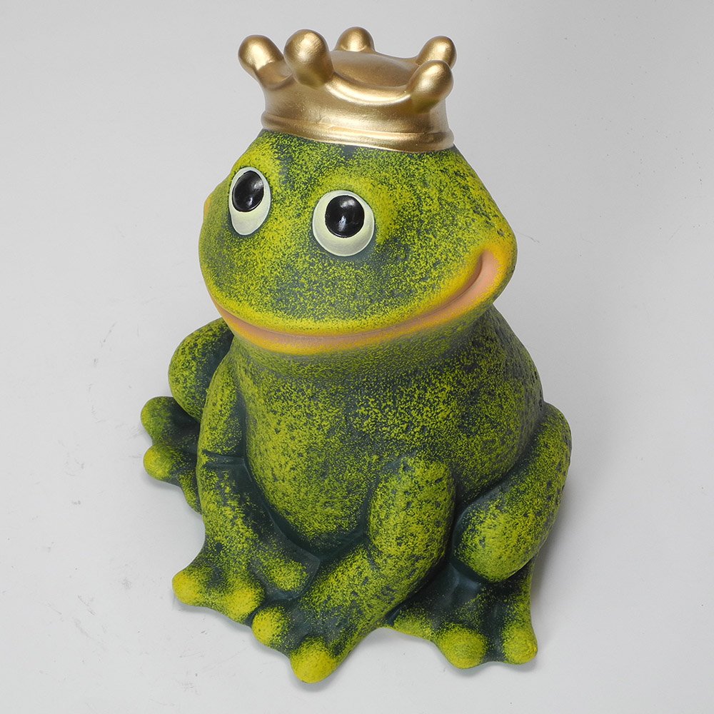 Amazon.co.jp: カエル 王子様 24cm カエルグッズ 置物 かえる 雑貨