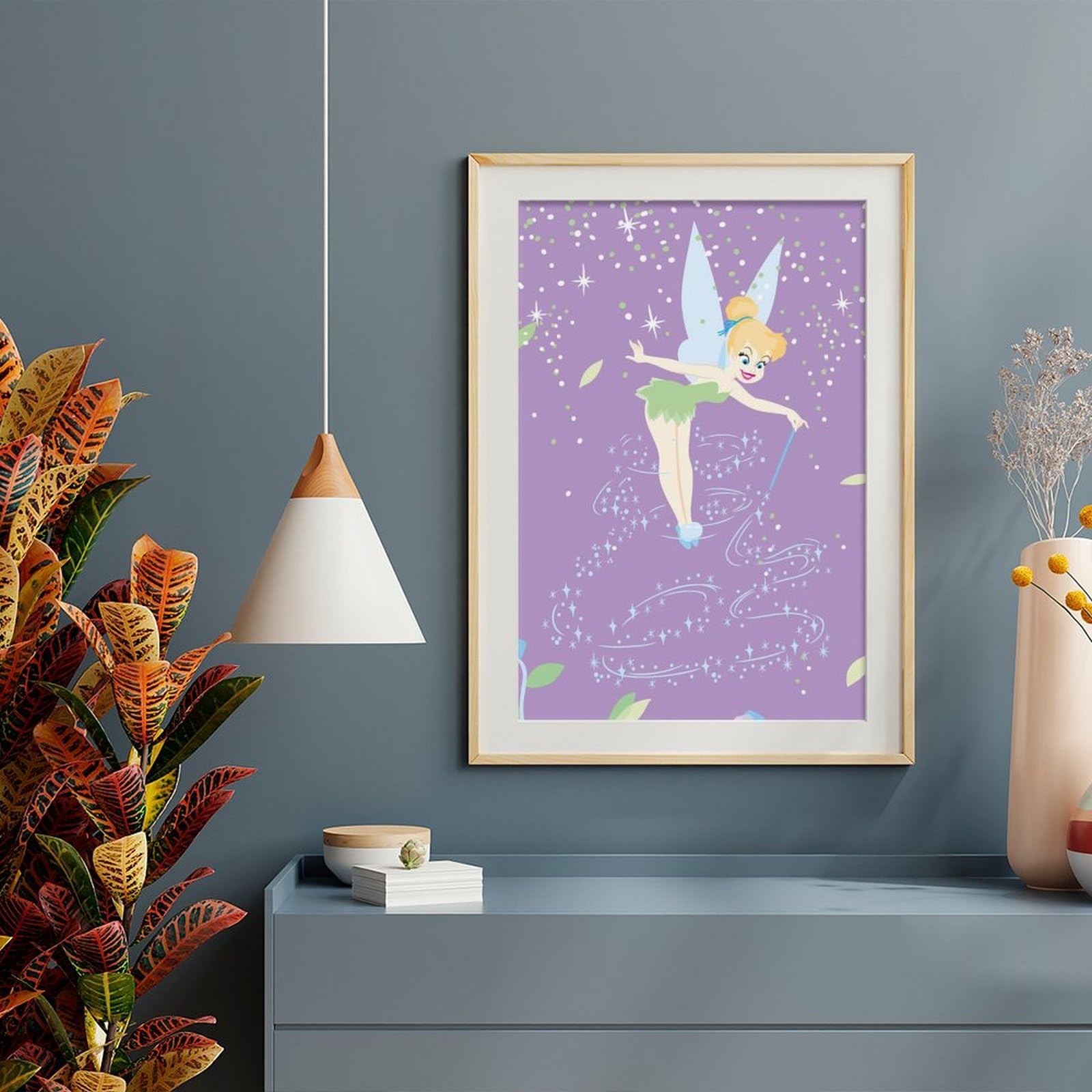 Amazon.co.jp: ティンカーベル ポスター 絵画 インテリア 壁紙用 壁紙