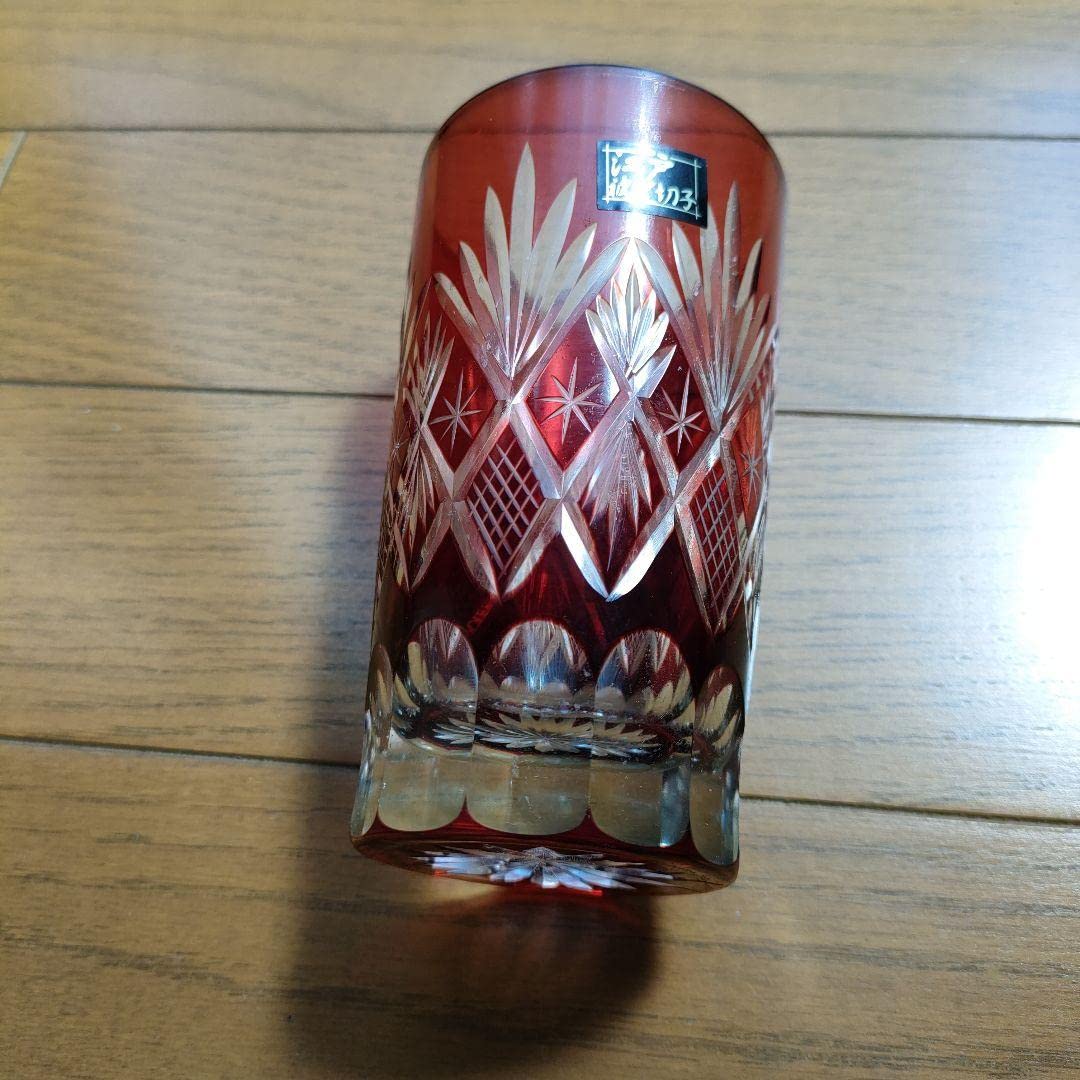 Amazon.co.jp: 江戸被せ切子 義山満ペア : おもちゃ