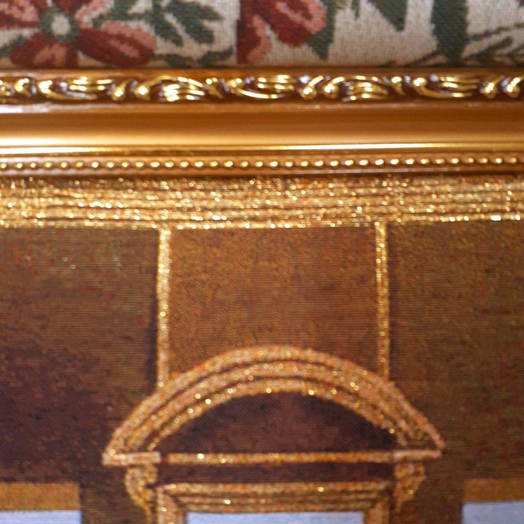 絵画 最後の晩餐 フランス・ゴブラン織り使用 良質キャンバス 豪華 額