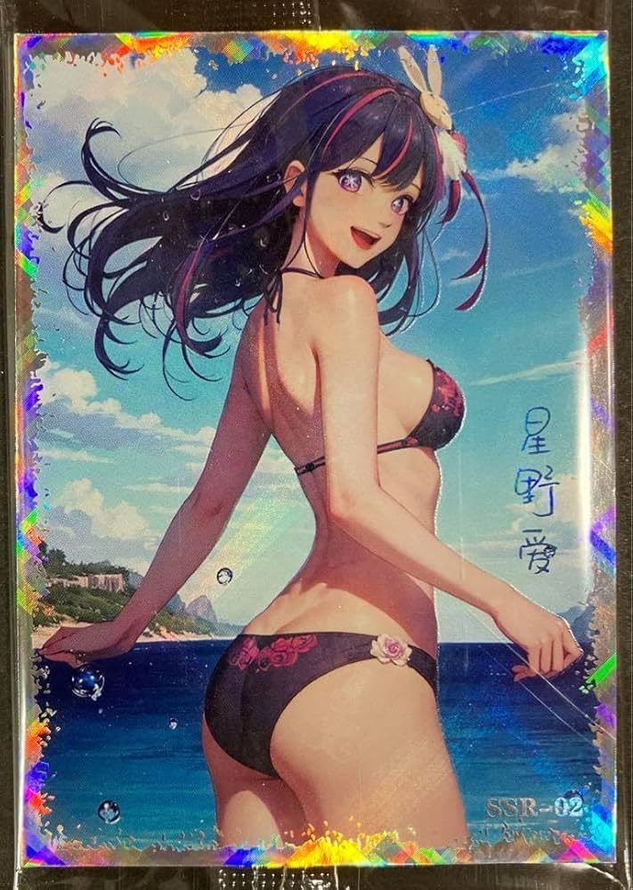 Amazon | 星野愛 のこ ACGカード 1枚 ホロフラッシュ セクシーカード