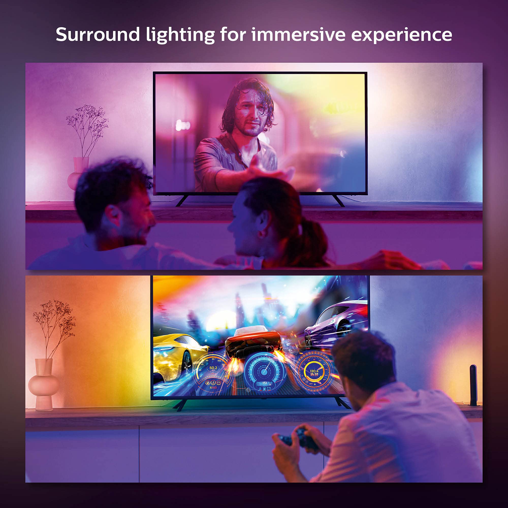 Amazon.co.jp : Philips Hue Play Gradient 65インチ スマートテレビ