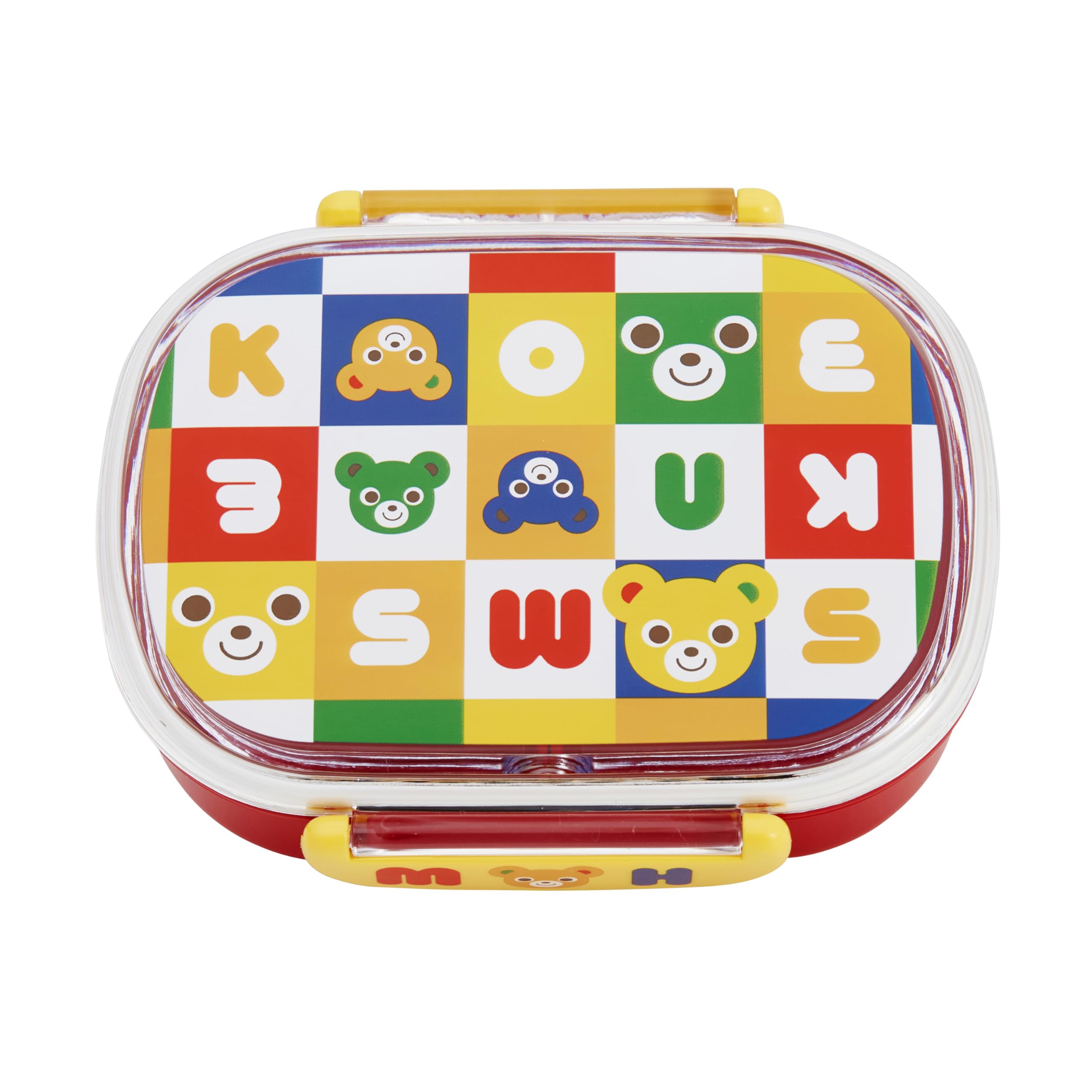 Amazon | [ミキハウス] ランチボックス 360ml お弁当箱 ロゴ くま