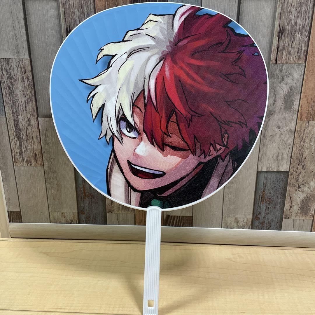 Amazon.co.jp: ヒロアカ バレンタインフェア ジャンボうちわ 轟焦凍