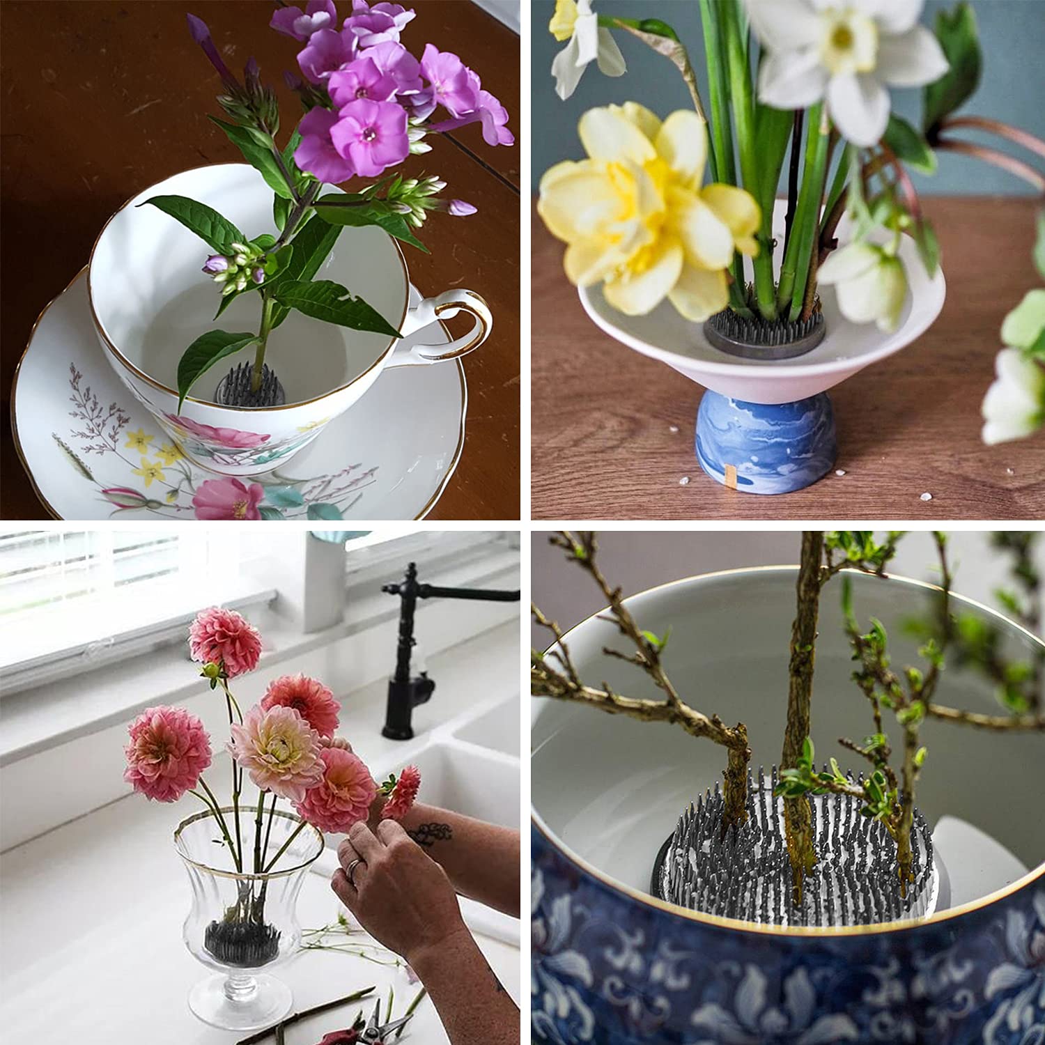 JUSTDOLIFE Flower Frogs,0.9