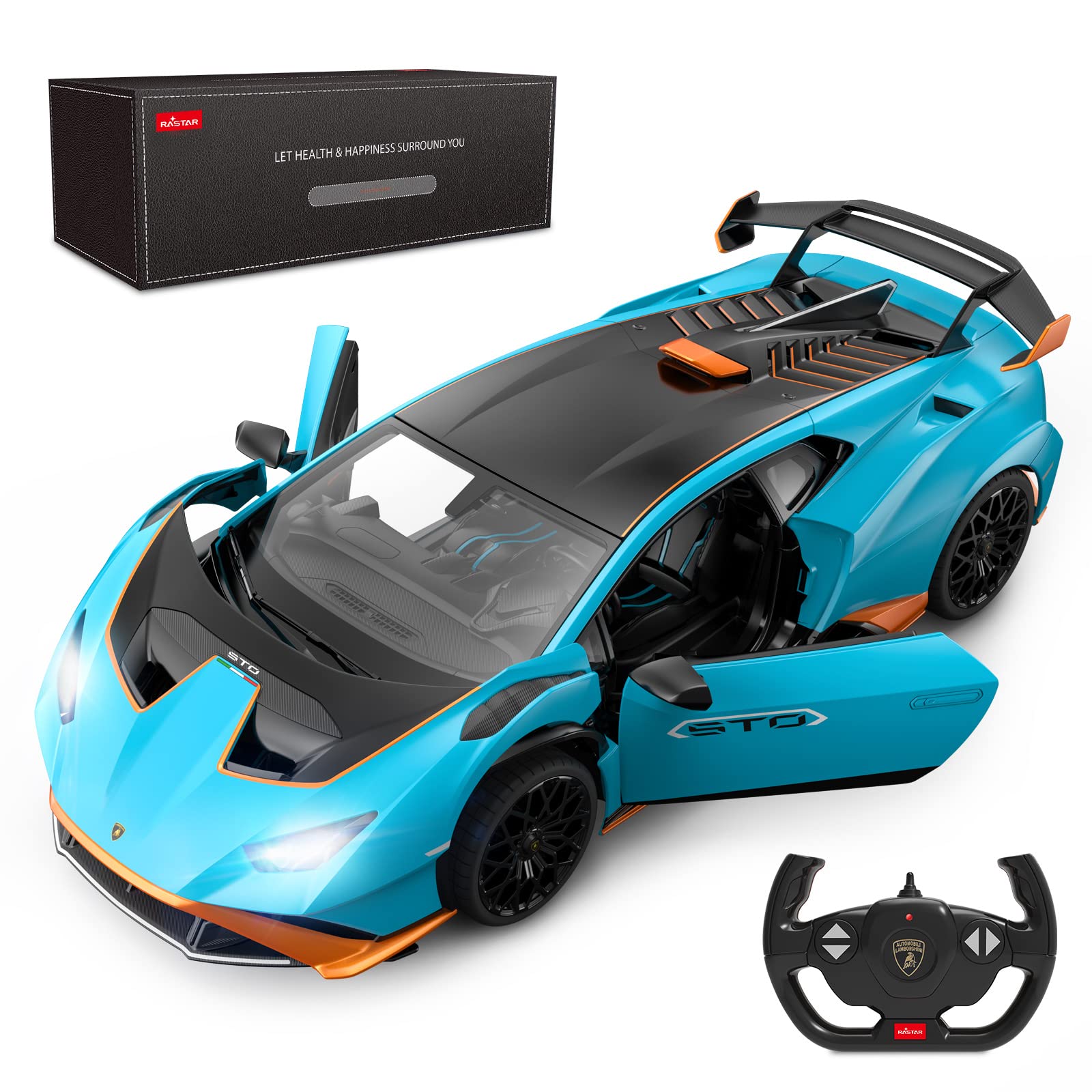 Amazon.com: RASTAR Lamborghini RC Car 1/14 Lamborghini Huracán STO