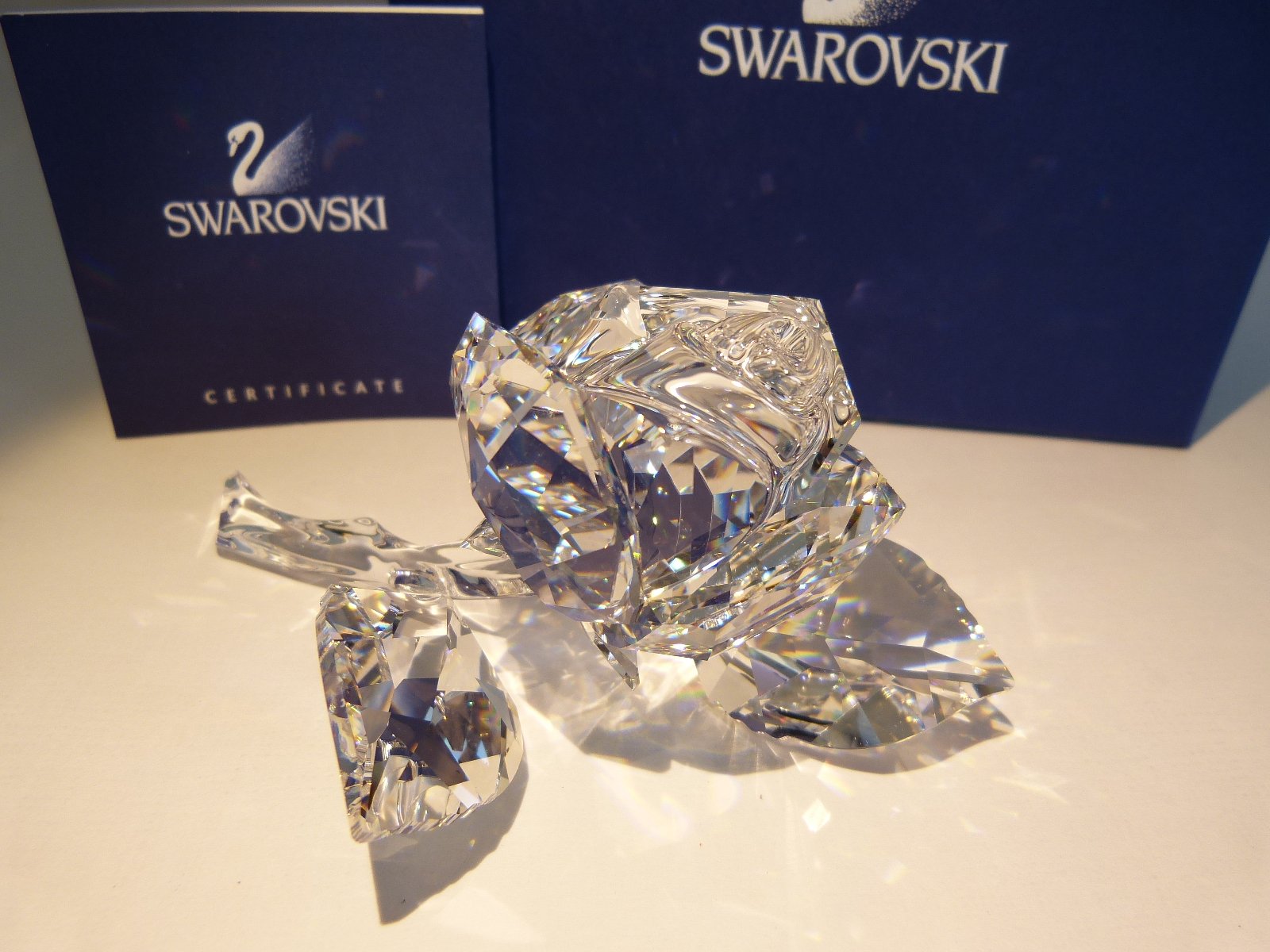Amazon.com: Swarovski Rose Blossom Figurine : Home & Kitchen