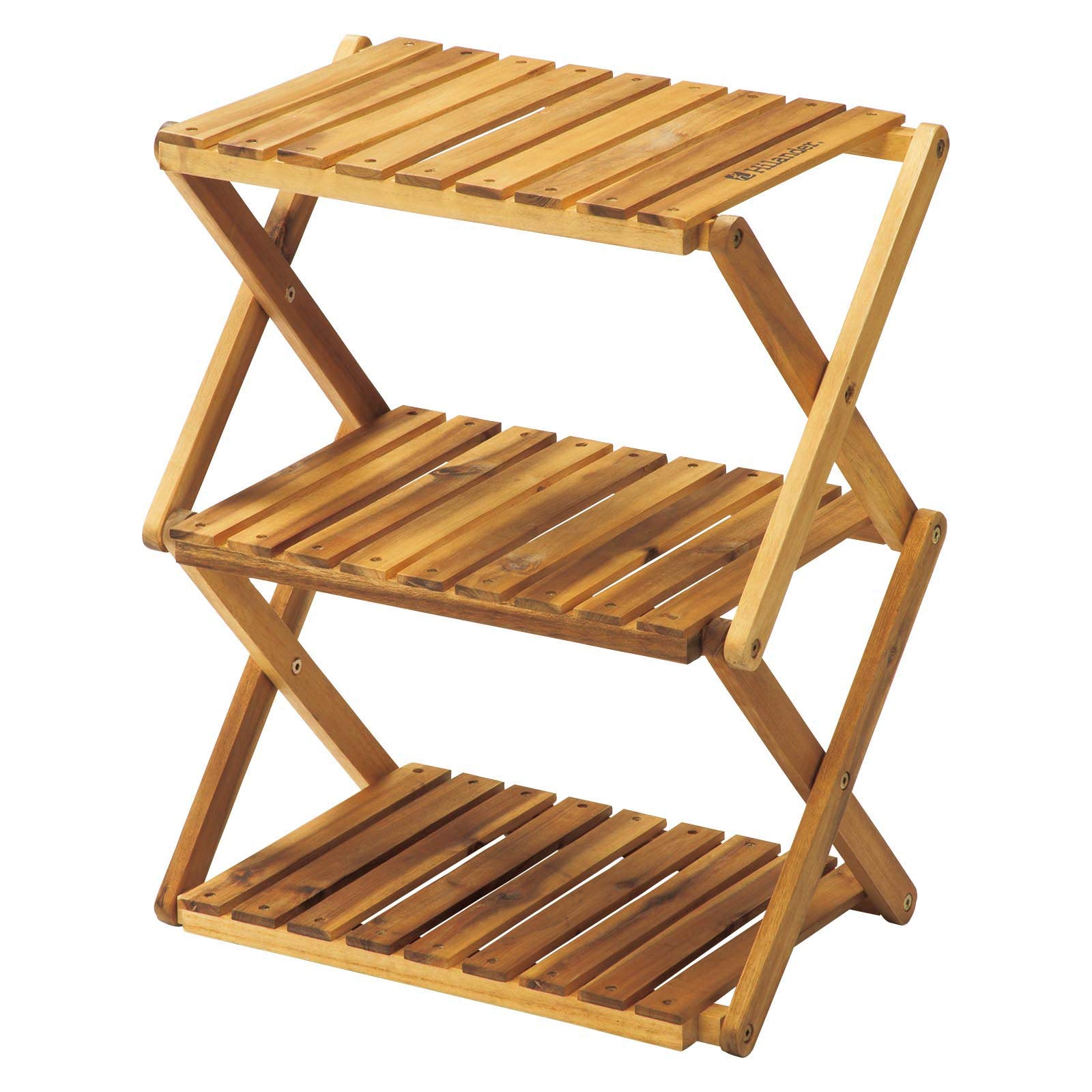Amazon.co.jp: Hilander(ハイランダー) ウッド3段ラック 460 専用