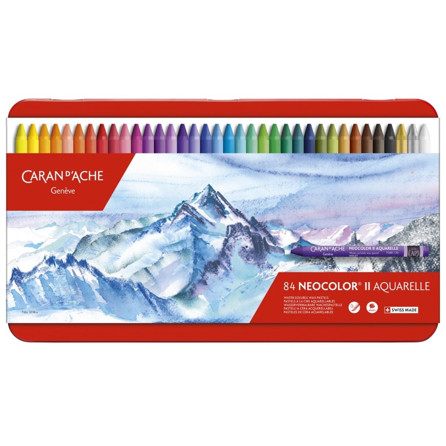 Amazon.com: Caran d'Ache Classic Neocolor II Water-Soluble Pastels