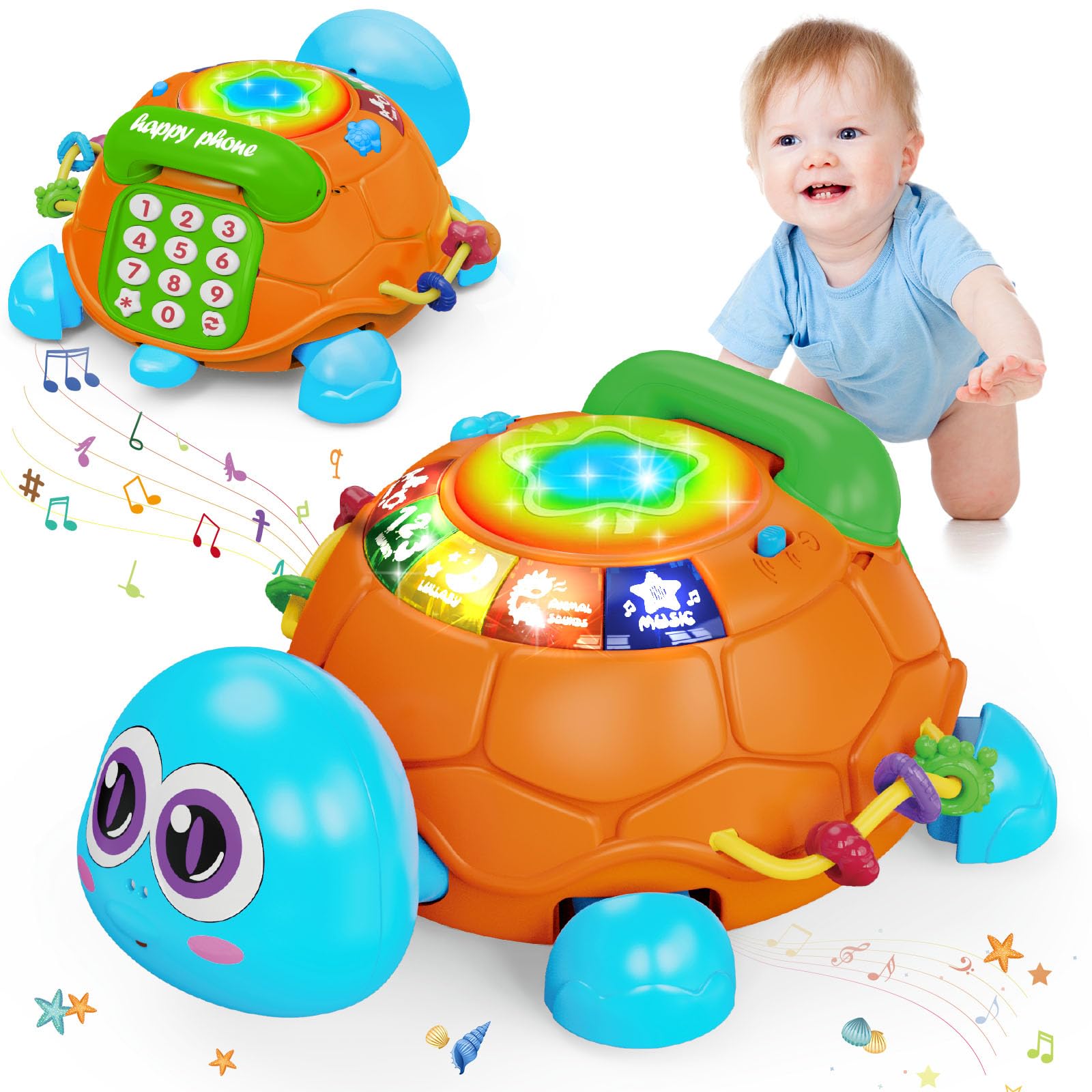 Amazon.com: Ussybaby Baby Toys 6 to 12 Months,Infant Musical