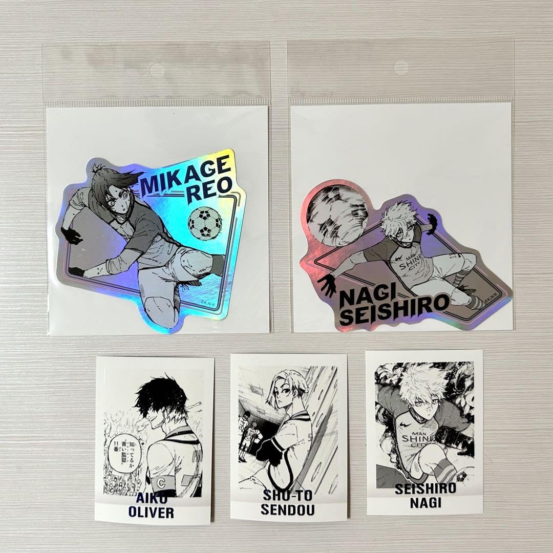 Amazon.co.jp: ブルーロック展 ステッカー 御影玲王 凪誠士郎 ぱしゃ