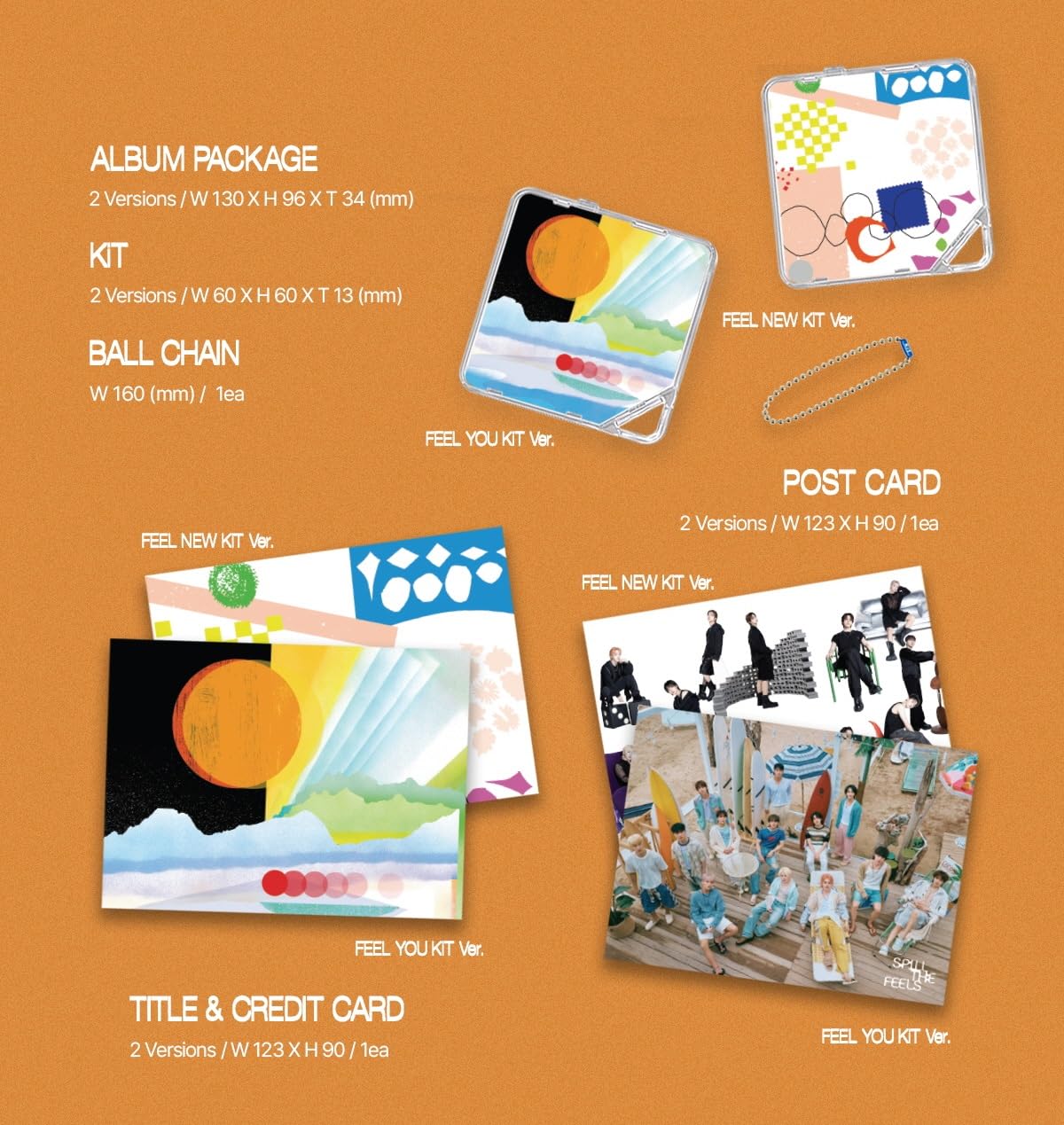 Amazon｜セブンティーン Spill The Feels [KiT Ver.] 12thミニアルバム