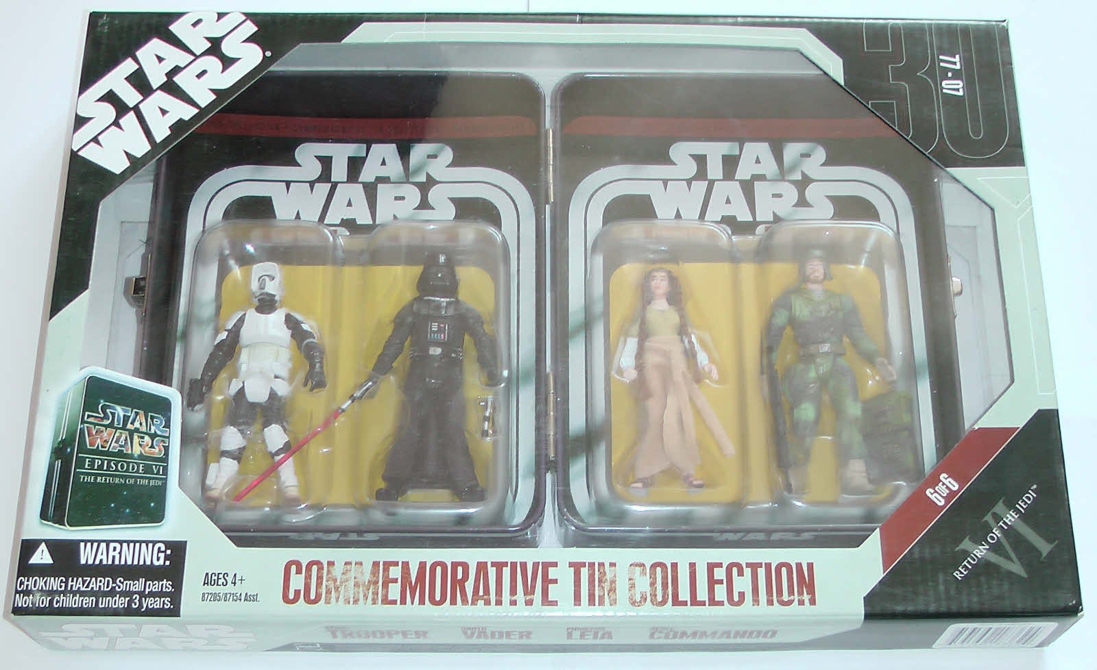 Amazon.com: Star Wars Episode VI 6 Collectible Tin Action Figure