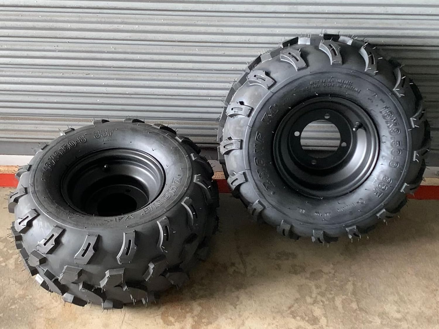 Amazon.co.jp: ATV 四輪バギー用PCD110 8インチ19×7．00－8