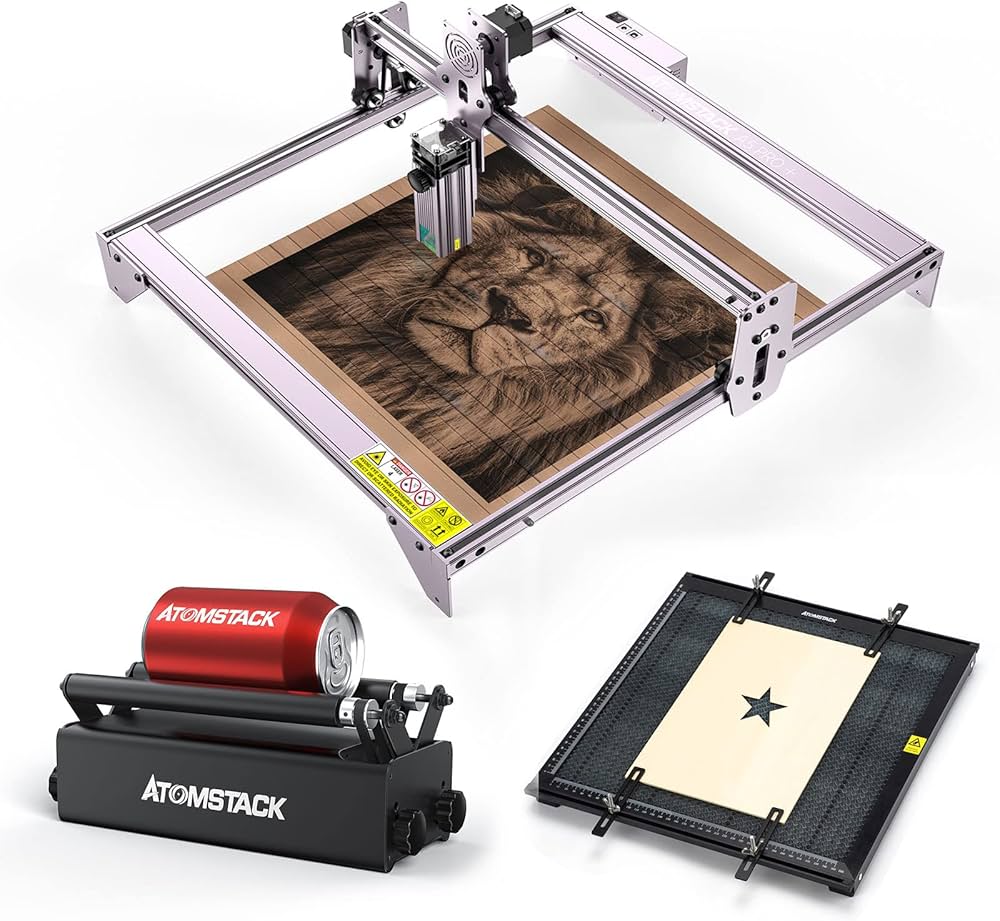 Amazon | レーザー彫刻機、レーザーカッター、レーザー刻印機