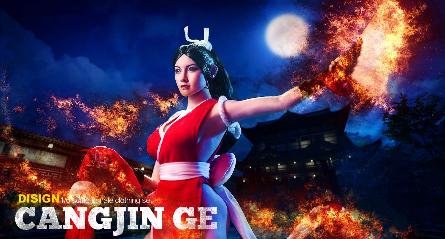 Amazon | Tbmodel 1/6 フィギュア用 不知火舞 服セット ソックス