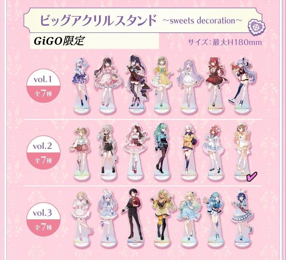 Amazon.co.jp: ぶいすぽ 千燈ゆうひ GiGO限定 ビッグアクリルスタンド