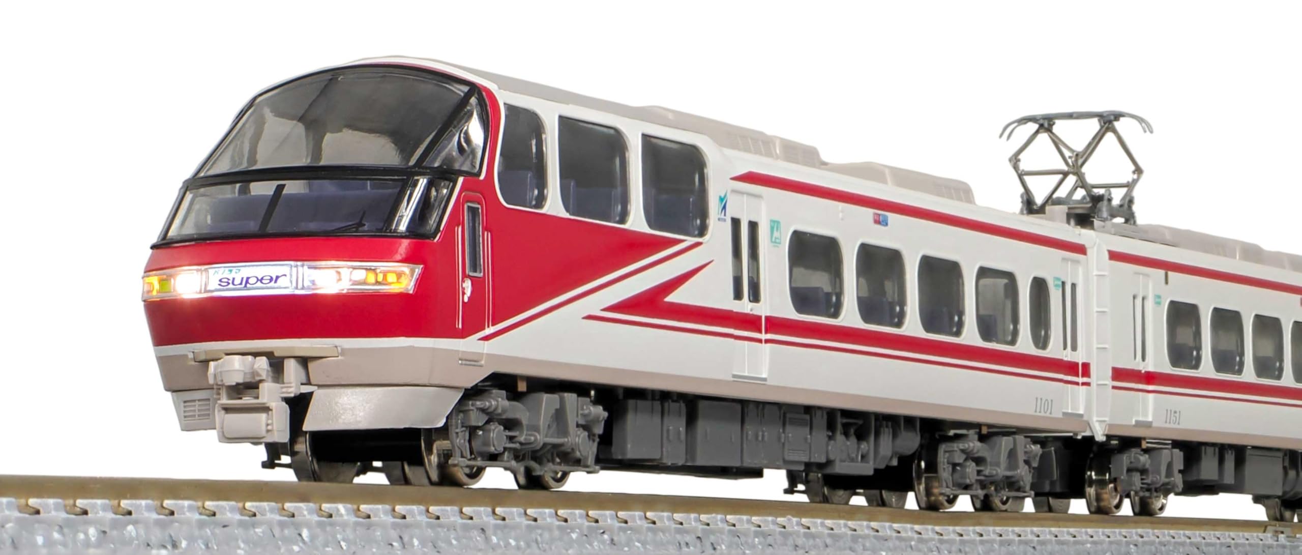 Amazon | グリーンマックス Nゲージ 名鉄1000系 パノラマsuper全車特別