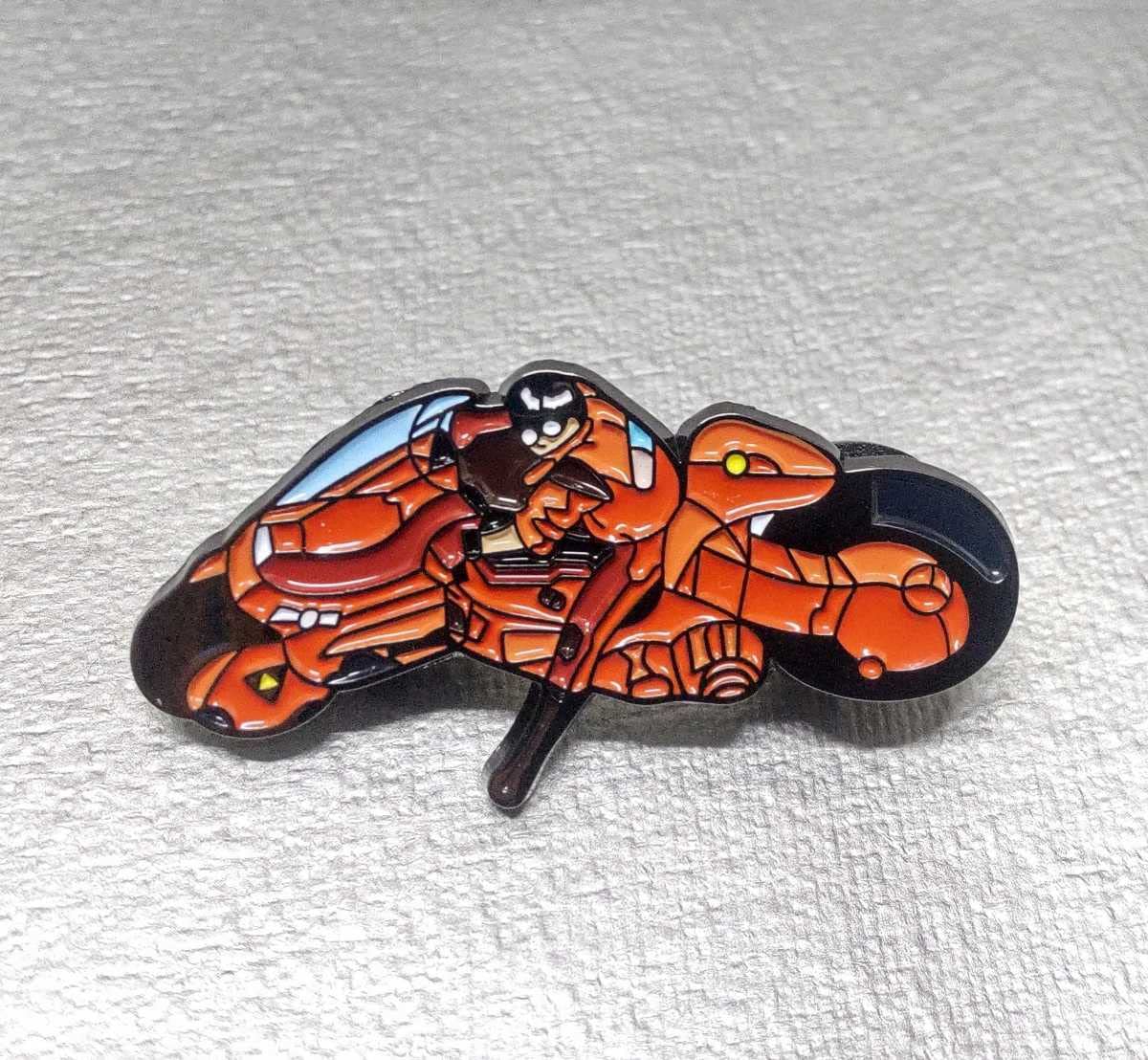 Amazon.co.jp: AKIRA 金田バイク ロゴ ピンバッジ ピンズ 大友克洋