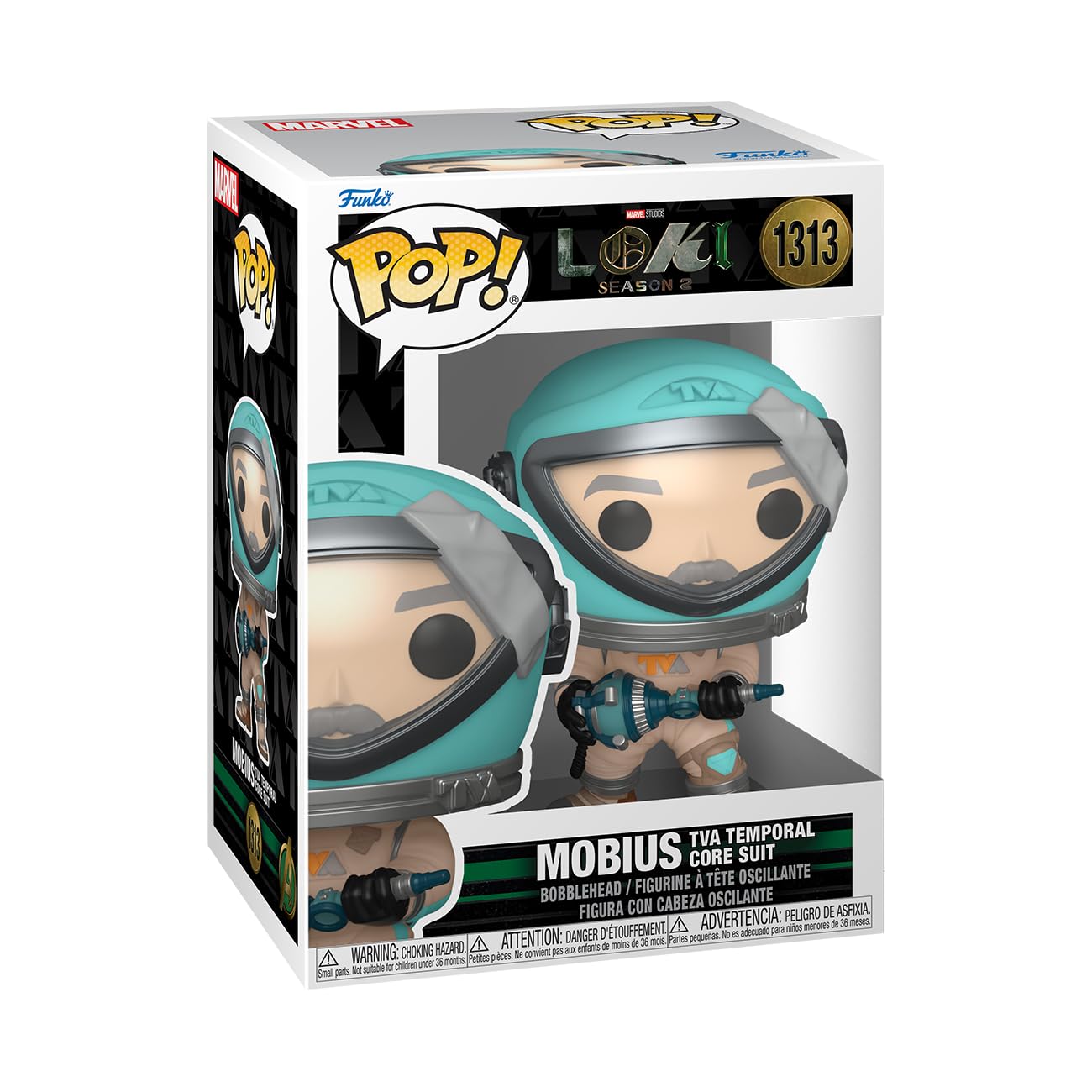 Amazon.com: Funko POP! Marvel: Loki - Mobius - (TVA Temporal Core