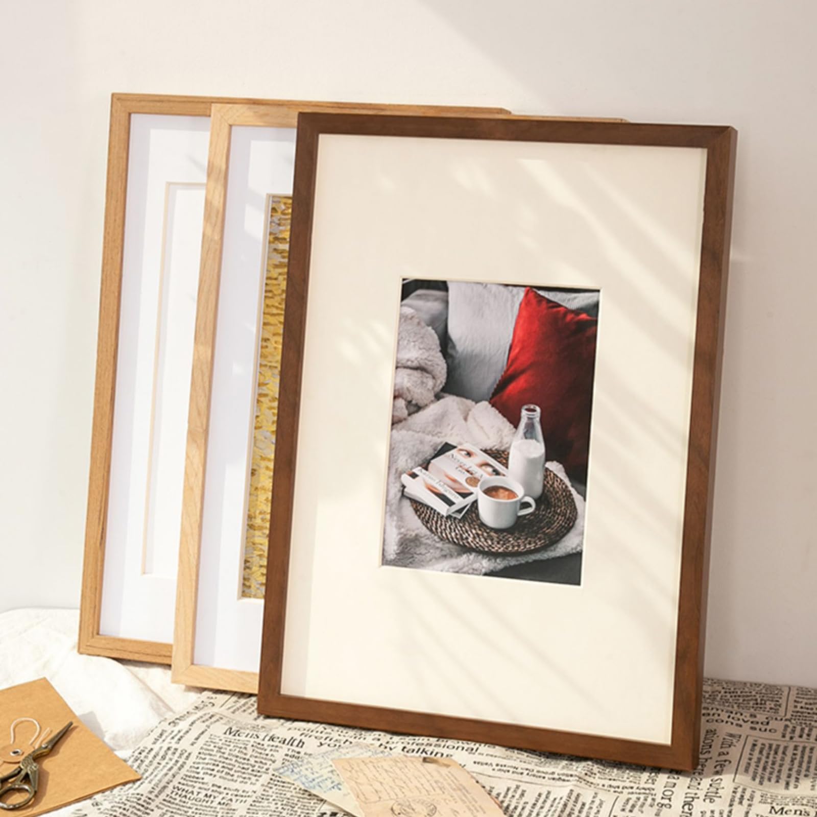 Amazon.co.jp: ポスターフレーム b2 額縁 b2 木製 アートパネル アート