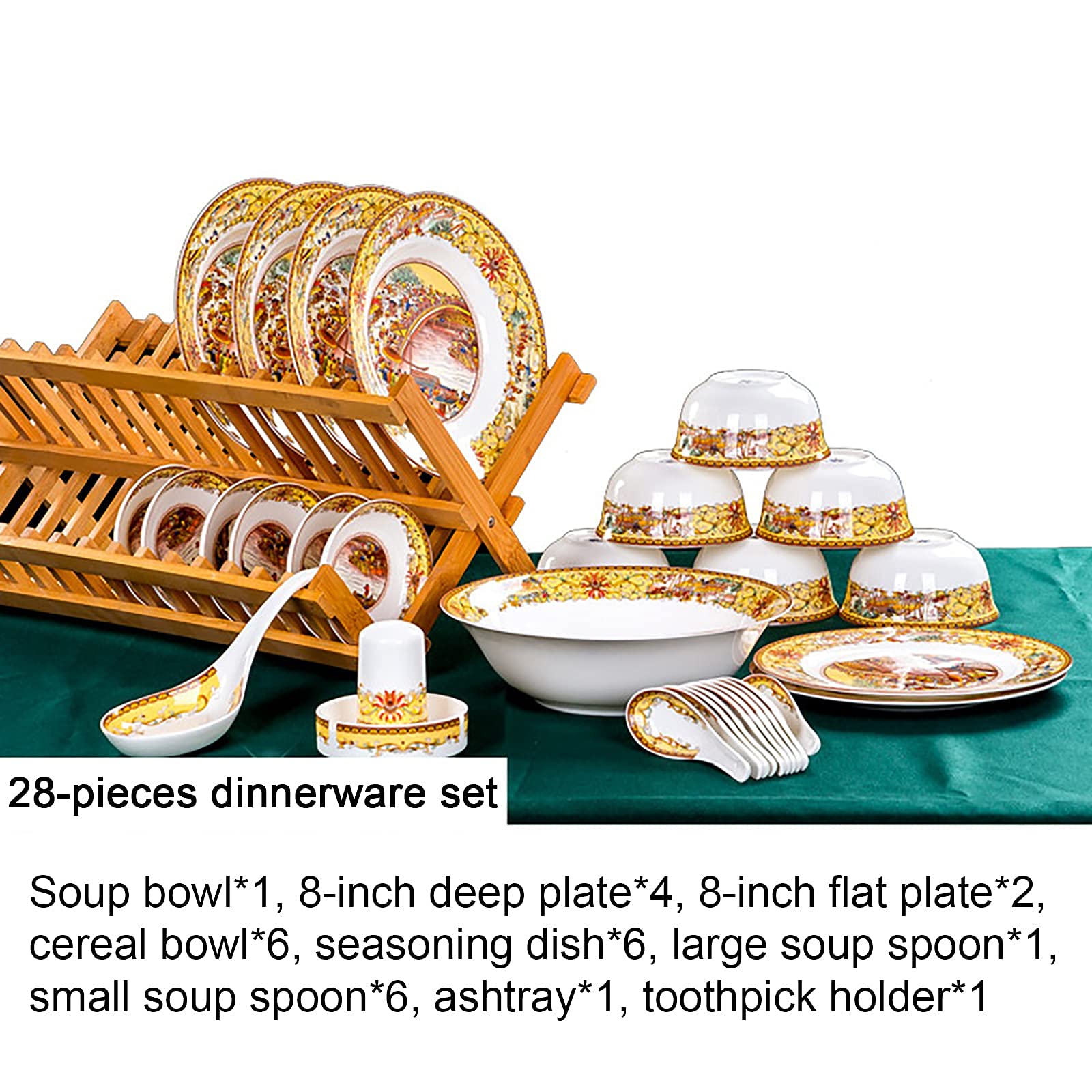 Amazon.co.jp: ボーンチャイナ食器セット、磁器ファインボーンチャイナ