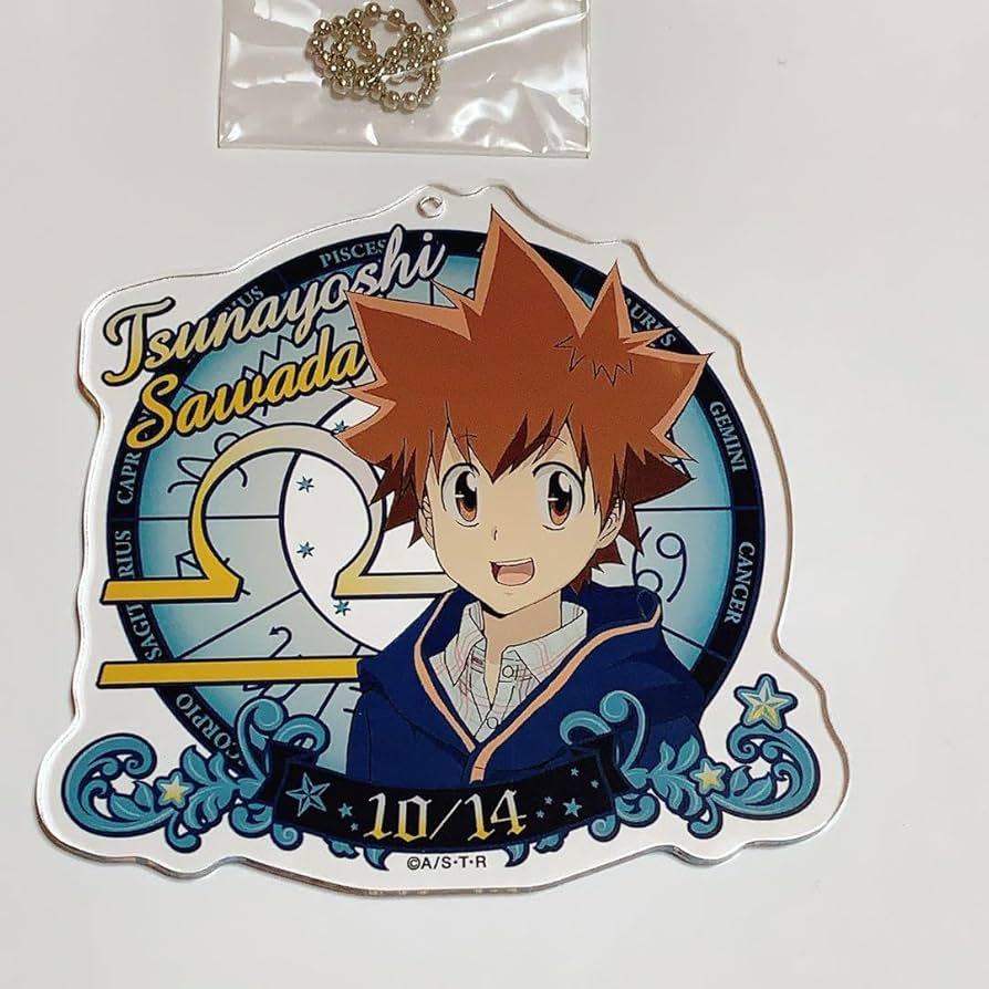 家庭教師ヒットマンREBORN 沢田綱吉 アクキー 星座 誕生日 家庭教師