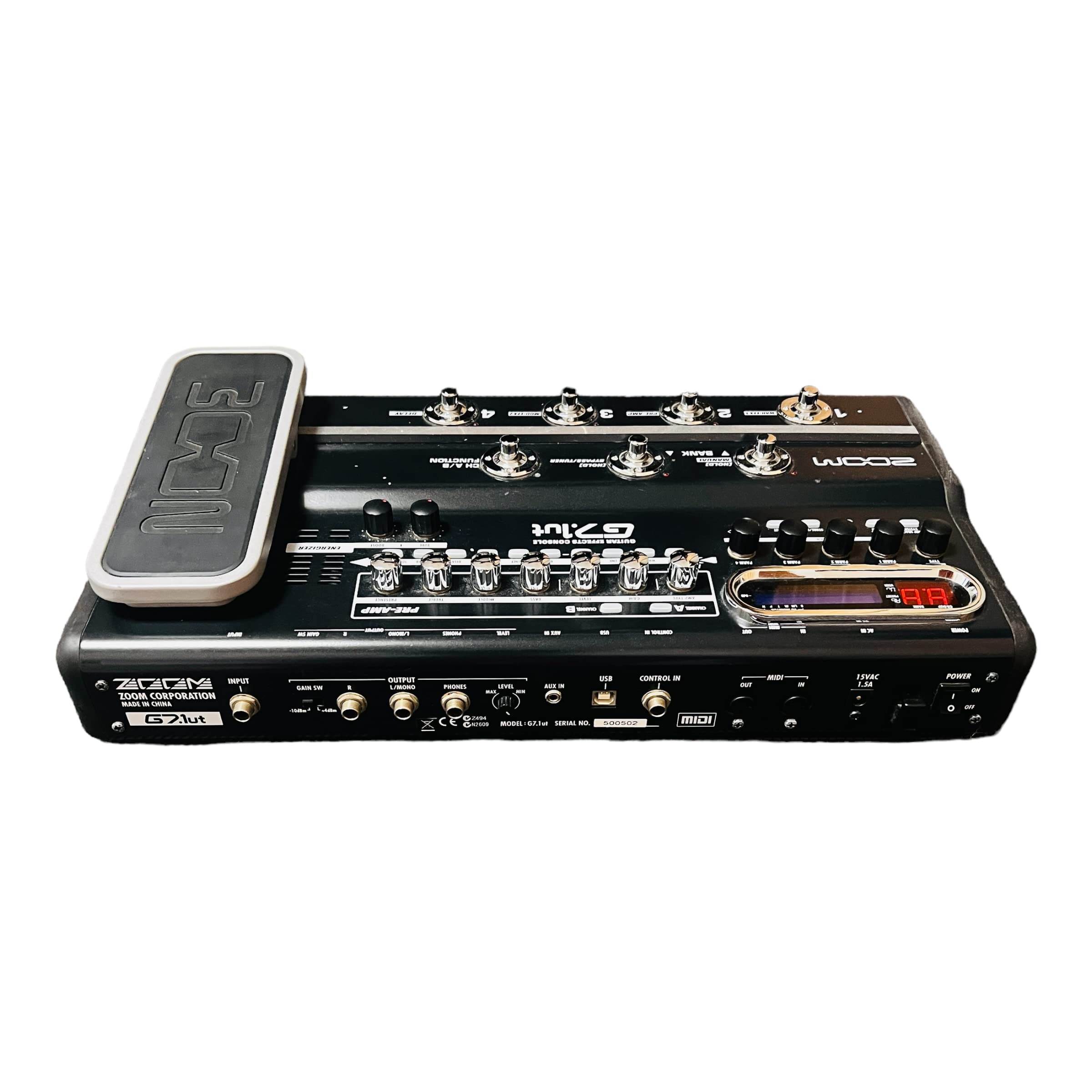 Amazon | ZOOM ギターエフェクツコンソール G7.1ut | ディストーション