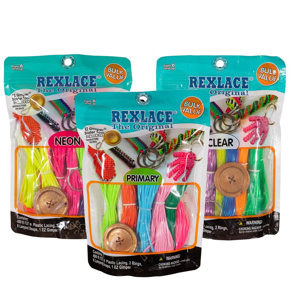 Amazon.com: Pepperell Rexlace Cord 450 FT 2 Rings 6 Lanyard Snaps