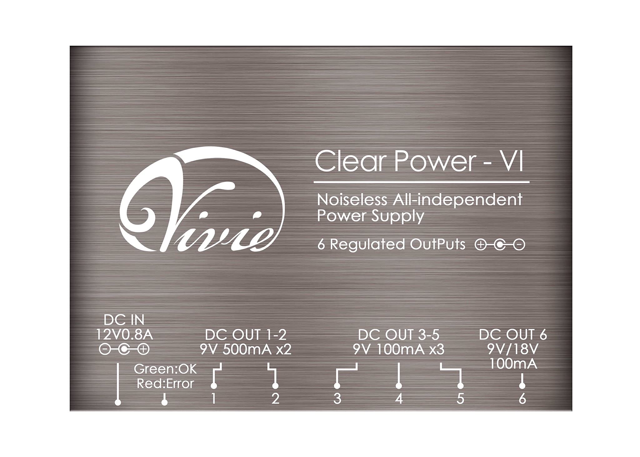 Amazon | Vivie ヴィヴィー/Clear Power -VI ローノイズ独立型パワー