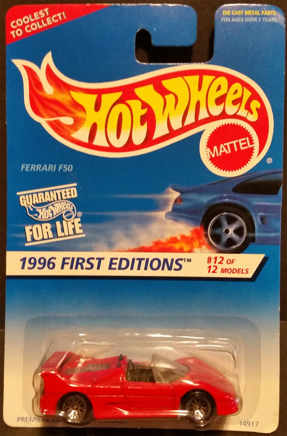 Amazon.com: Hot Wheels Ferrari F50 - 1996 1st Editions #12 of 12